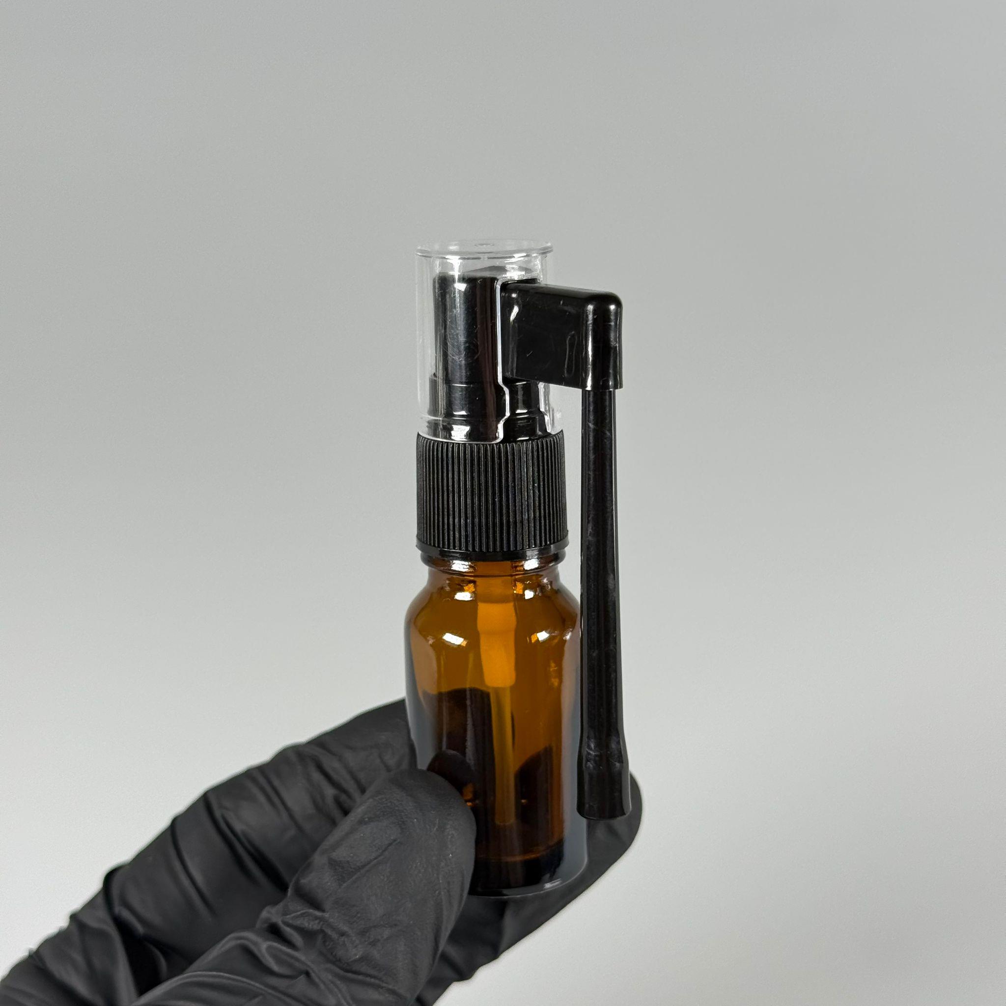 10 ml Farmasötik Plastik Uzun Nozullu Mist Oral Boğaz Spreyli Amber Kahverengi Cam Şişe - 10 CC SİYAH ORAL BOĞAZ SPREYLİ CAM ŞİŞE