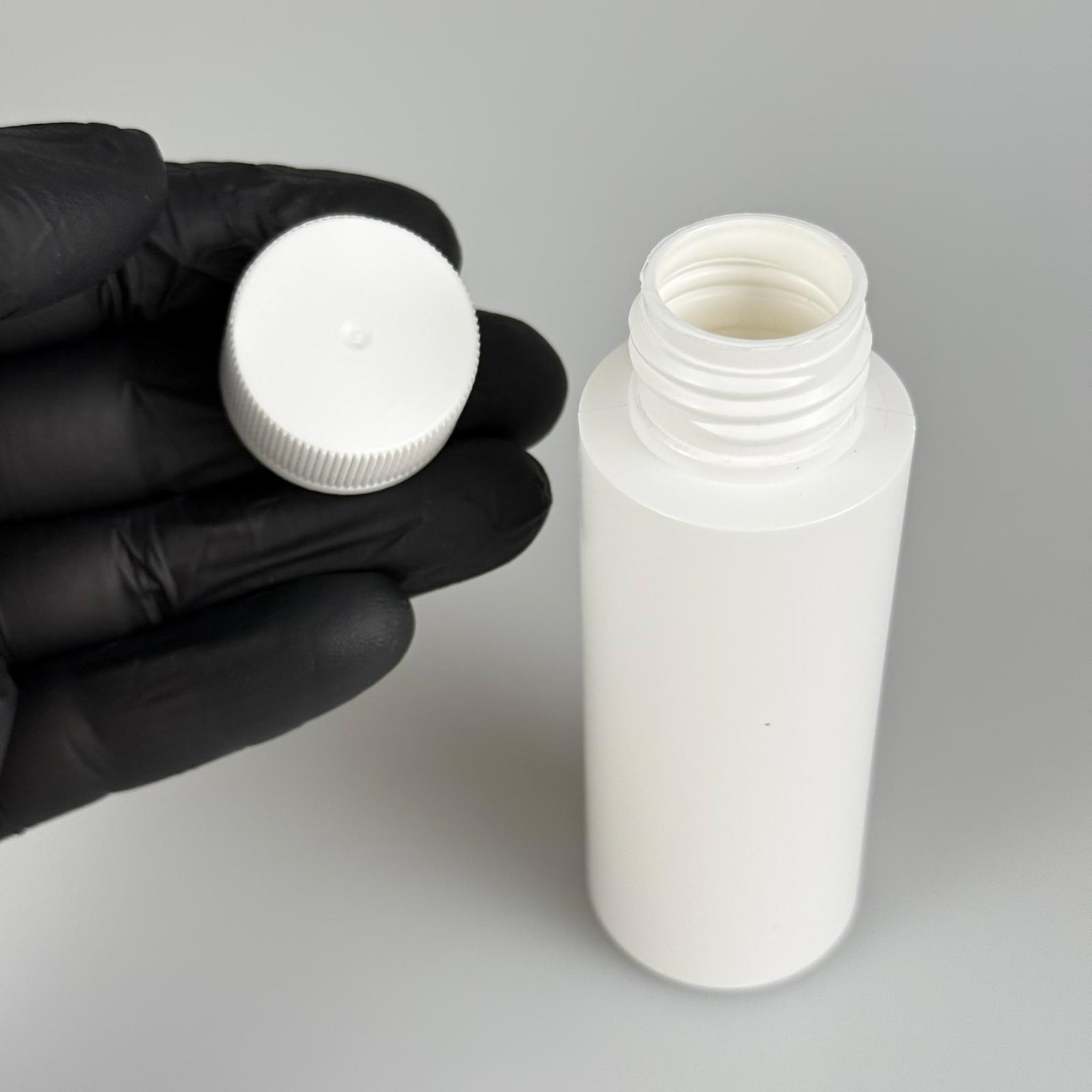 50 CC BEYAZ POLİETİLEN PLASTİK ŞİŞE - BEYAZ KAPAKLI  - 50 ML KAPAKLI PLASTİK ŞİŞE