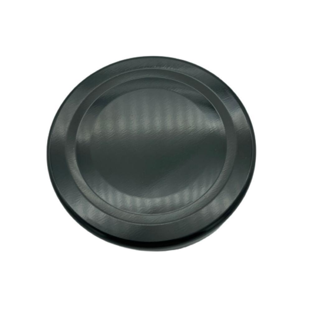 58 MM TWİST-OFF SİYAH METAL KAPAK