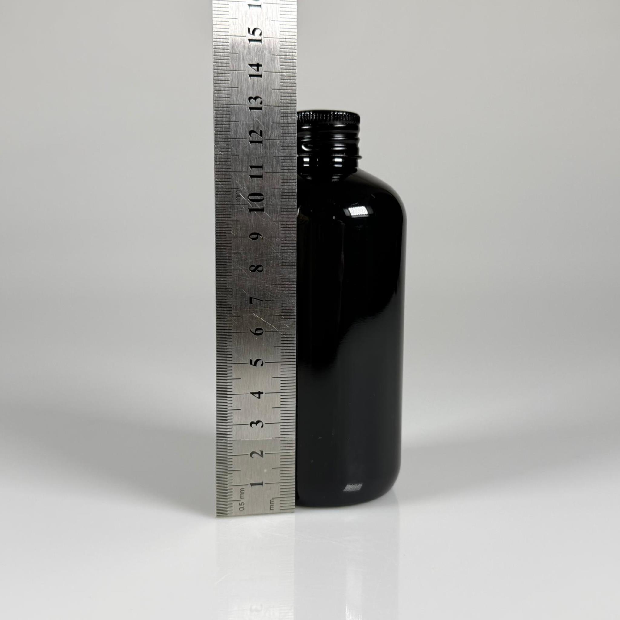 250 CC SİYAH ŞİŞE - SİYAH METAL KAPAKLI + KOLONYA TIPALI - 250 ML PLASTİK KOLONYA ŞİŞESİ - ZEYNEP MODEL PET ŞİŞE