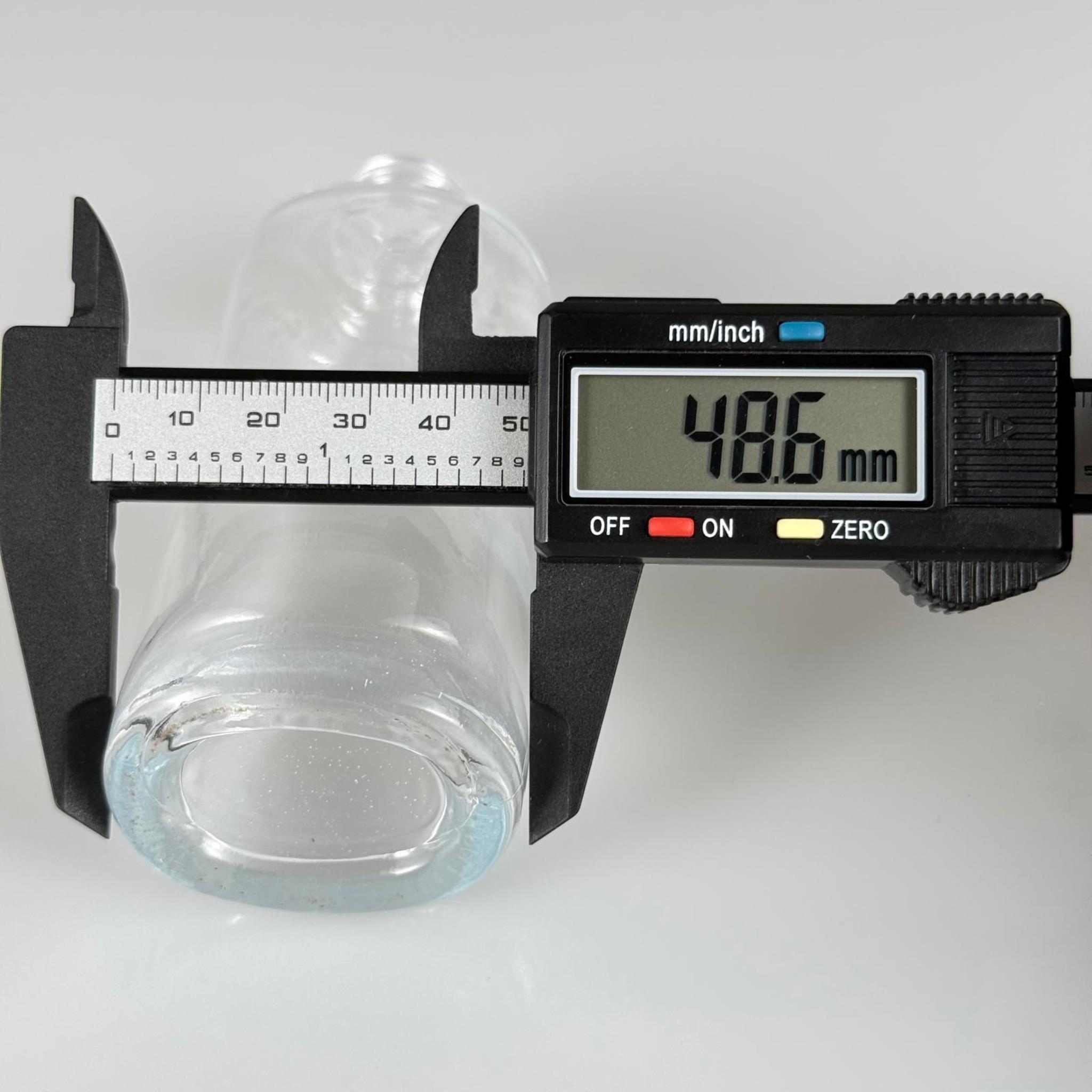 100 CC ŞEFFAF OVAL CAM ŞİŞE (24 AĞIZ) + KÖPÜK CONTALI GÜMÜŞ METAL ALÜMİNYUM KAPAK - 100 ML OVAL CAM ŞİŞE