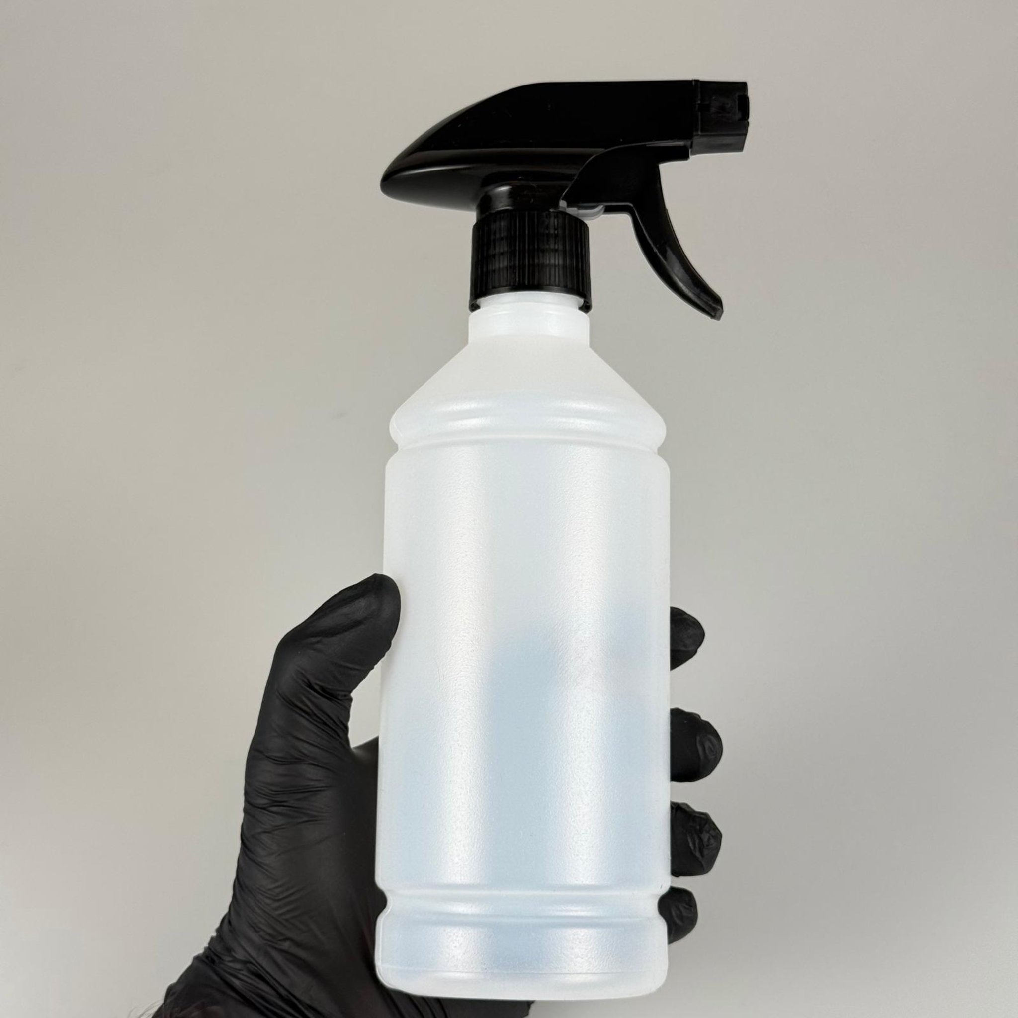 0,5 LT KÖPÜK YAPICI TRİGER SPREYLİ POLİETİLEN ŞİŞE KISA - 500 ML KÖPÜK YAPICI TRİGER TETİK SPREYLİ PLASTİK ŞİŞE