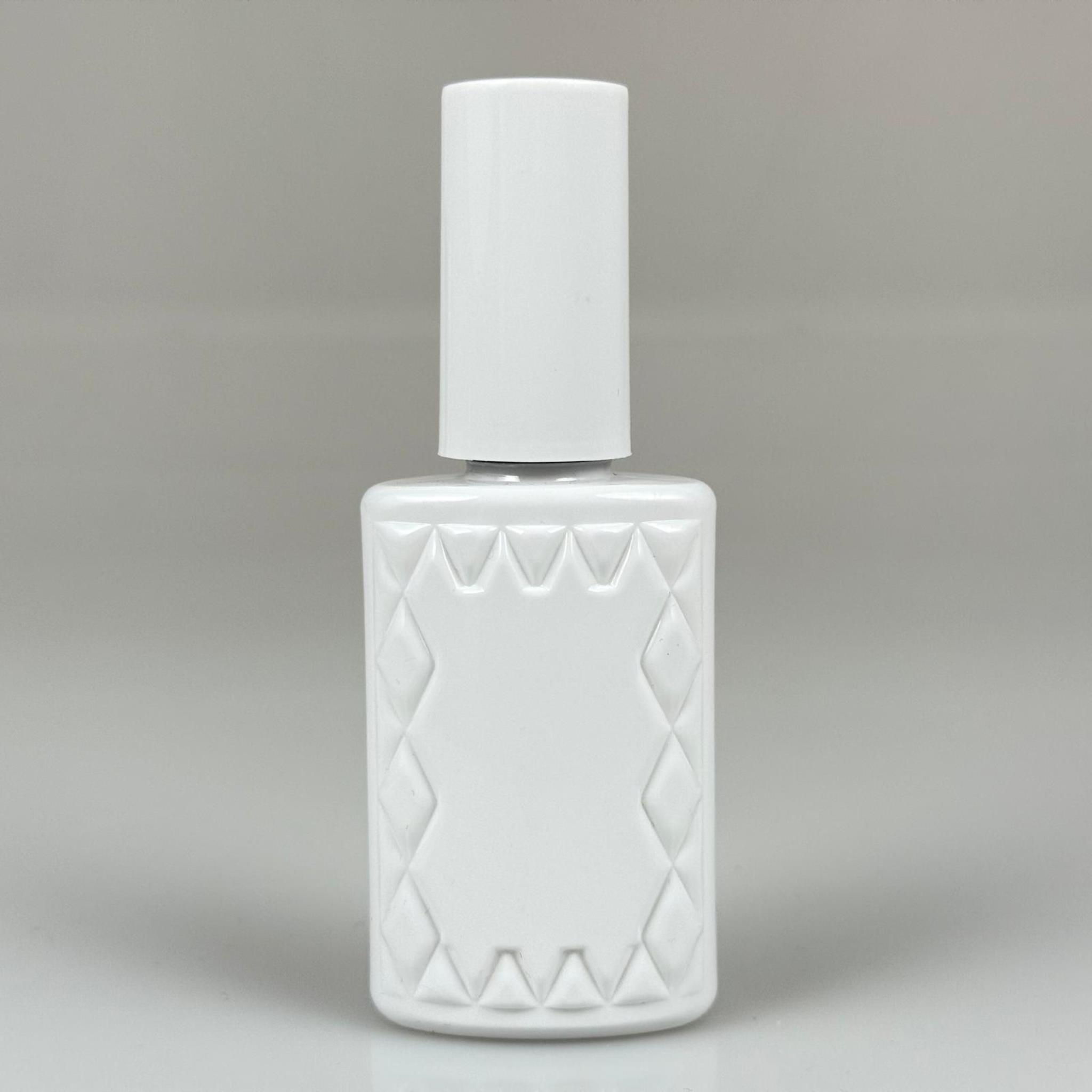 50 CC BEYAZ PET KÖŞELİ PARFÜM ŞİŞESİ - SİYAH SPREYLİ - BEYAZ KORUMA KAPAKLI - 50 ML PLASTİK PARFÜM - KOLONYA ŞİŞESİ