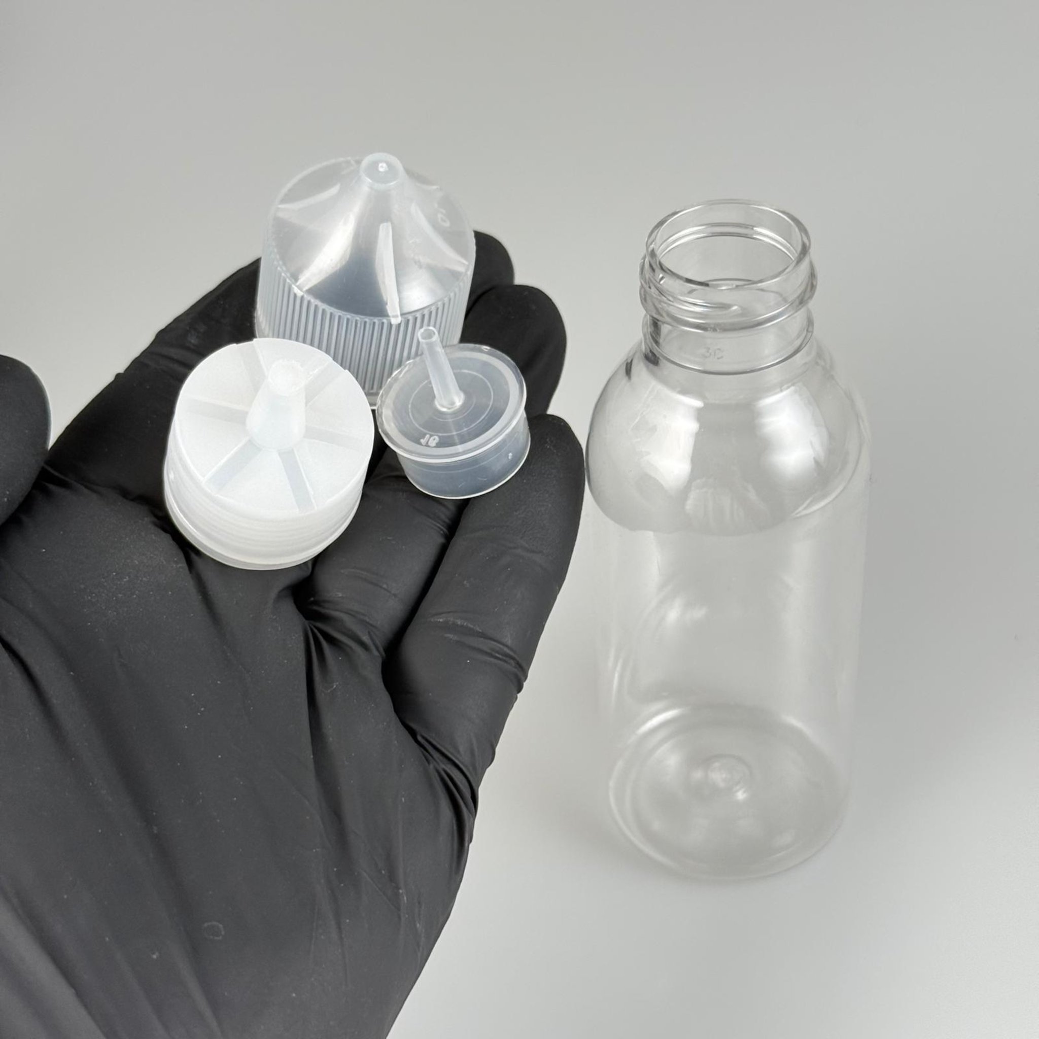 100 CC SERT GORİLLA ŞİŞE - ŞEFFAF - 100 ML LİKİT ŞİŞESİ - MÜREKKEP ŞİŞESİ - ÇOCUK KİLİT KAPAKLI  - AKITICI TIPALI - İĞNE UÇLU DAMLALIKLI ŞİŞE