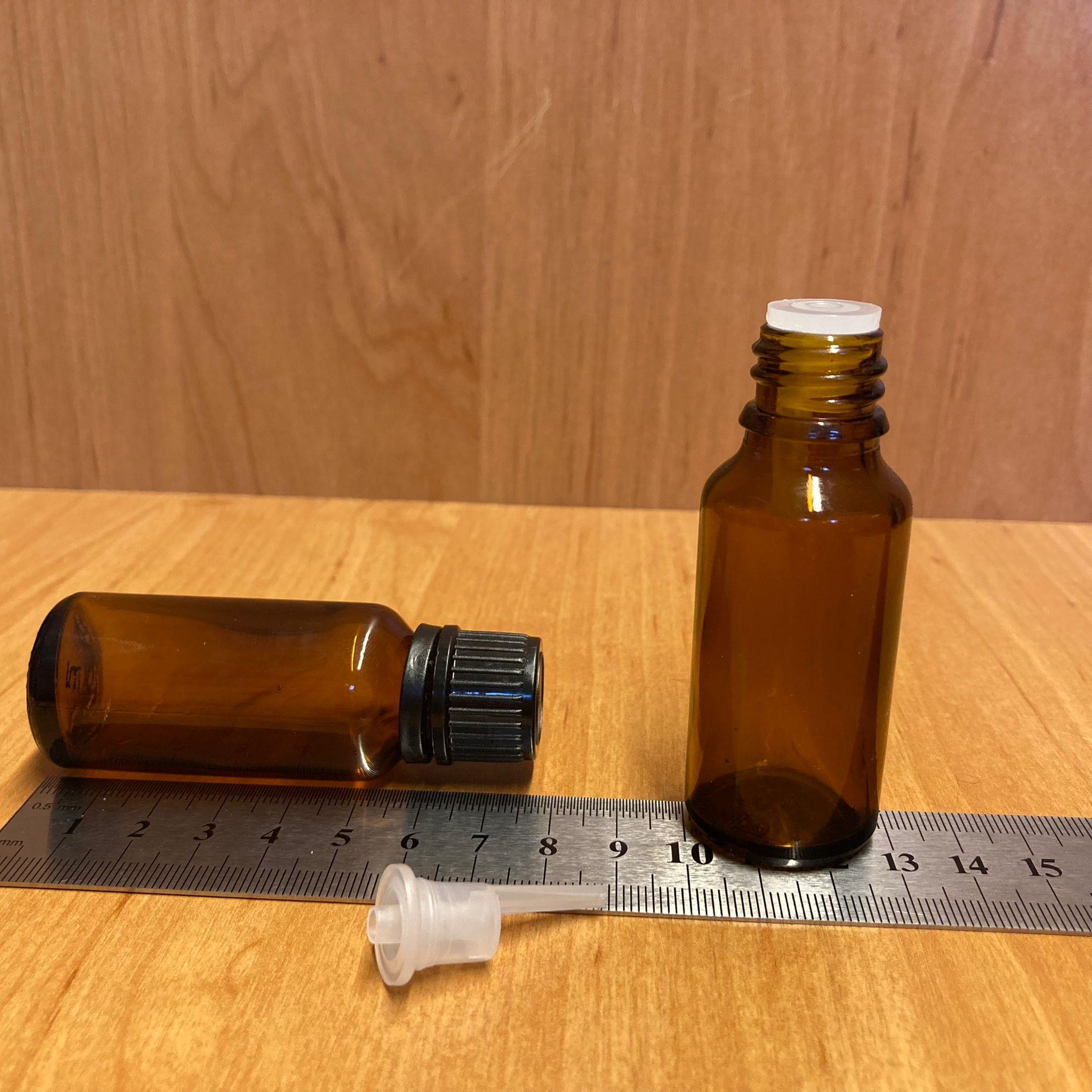 20 CC AMBER İÇTEN DAMLALIKLI - SİYAH KİLİT KAPAKLI CAM ŞİŞE - 20 ML KAHVERENGİ YENİ İÇTEN DAMLALIKLI CAM ŞİŞE - DAMLALIKLI BOŞ ŞİŞE