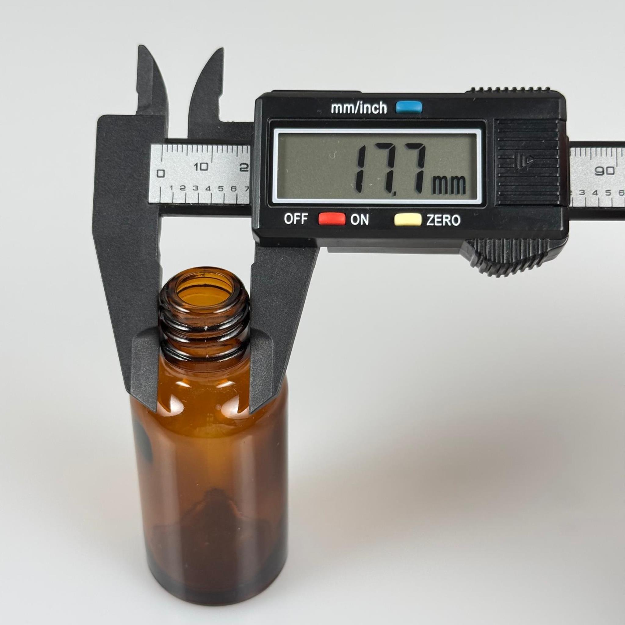 30 CC AMBER CAM ŞİŞE 18 MM İTHAL