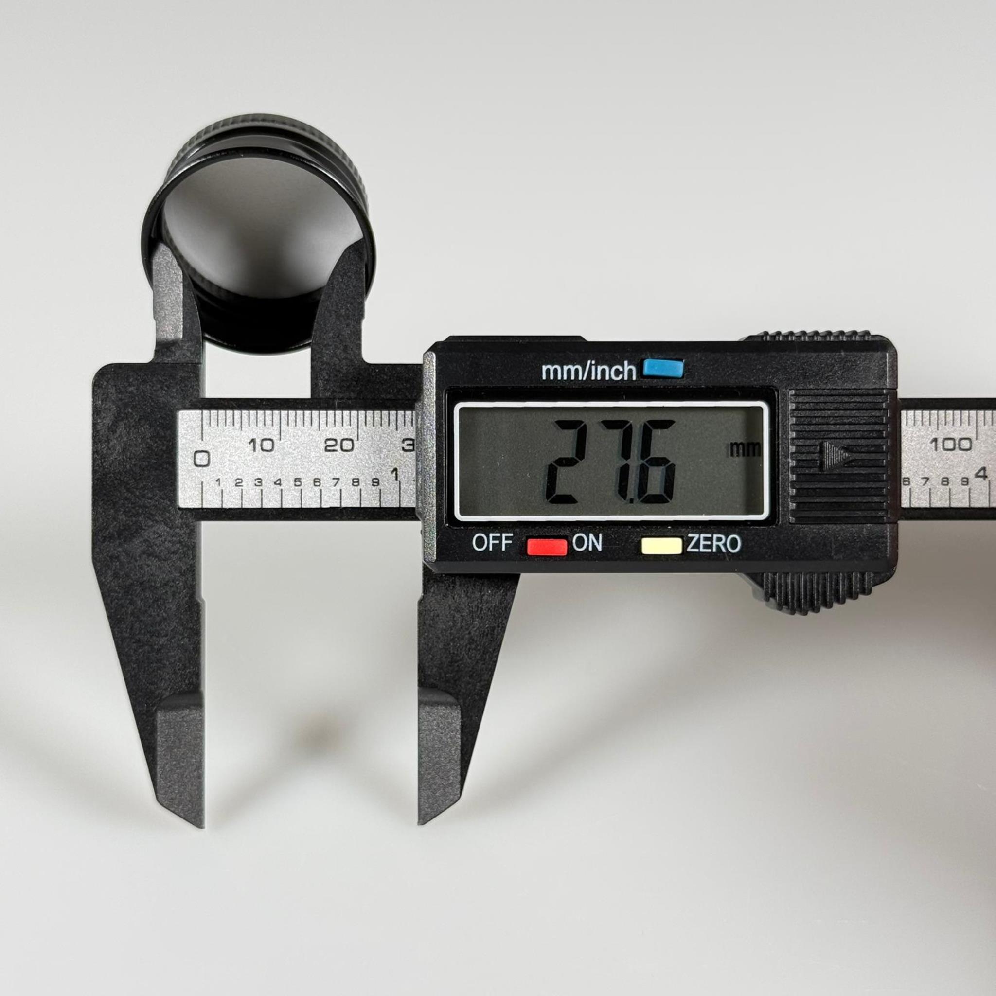 28 MM VİDALI SİYAH ALÜMİNYUM METAL KAPAK SERT (COLD BREW ŞİŞE KAPAĞI - SOĞUK KAHVE ŞİŞESİ KAPAĞI)