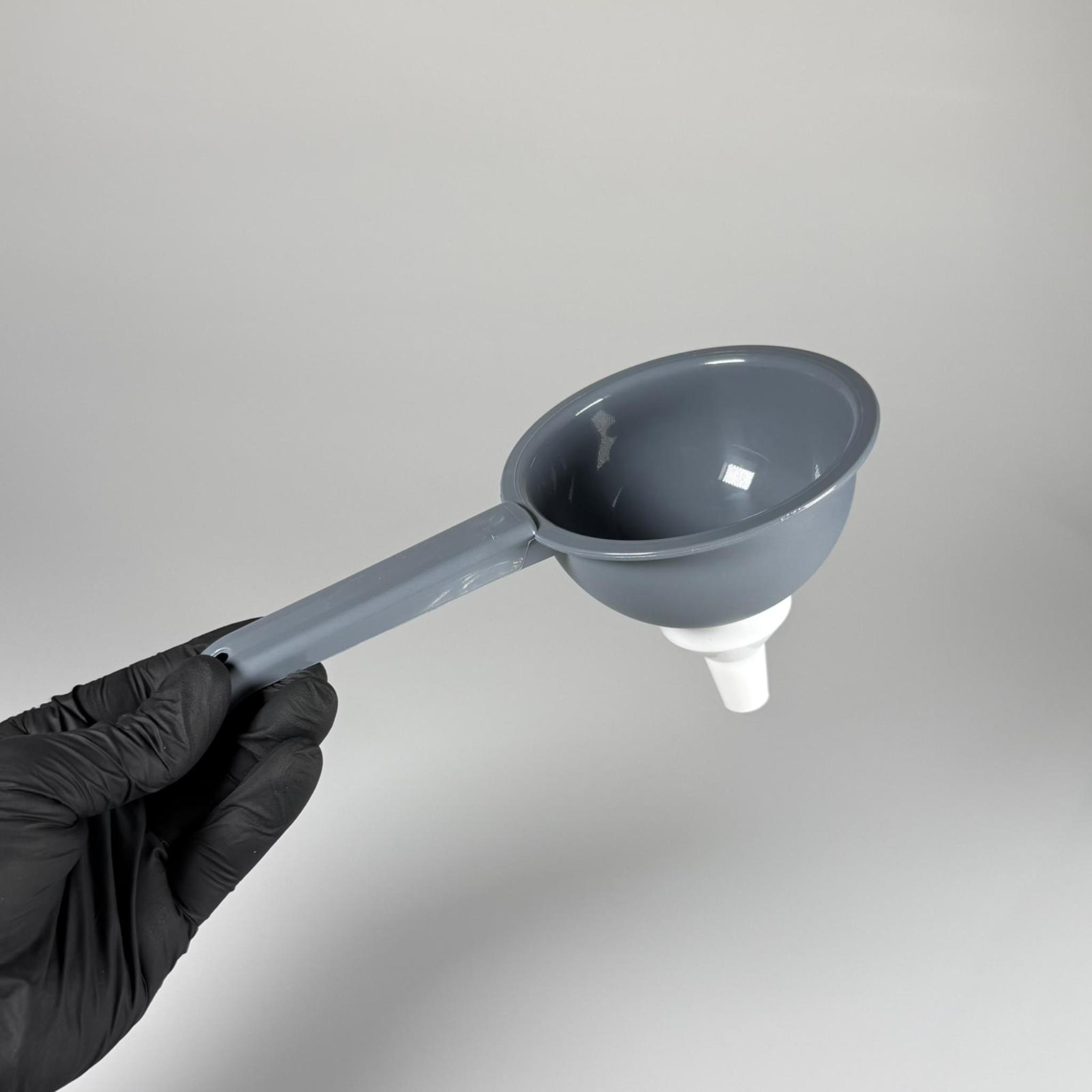 EKSTRA ÇİFT SÜZGEÇLİ SAPLI - HUNİ YAĞ SÜZGECİ - SÜZGEÇLİ HUNİ - YAĞ HUNİSİ