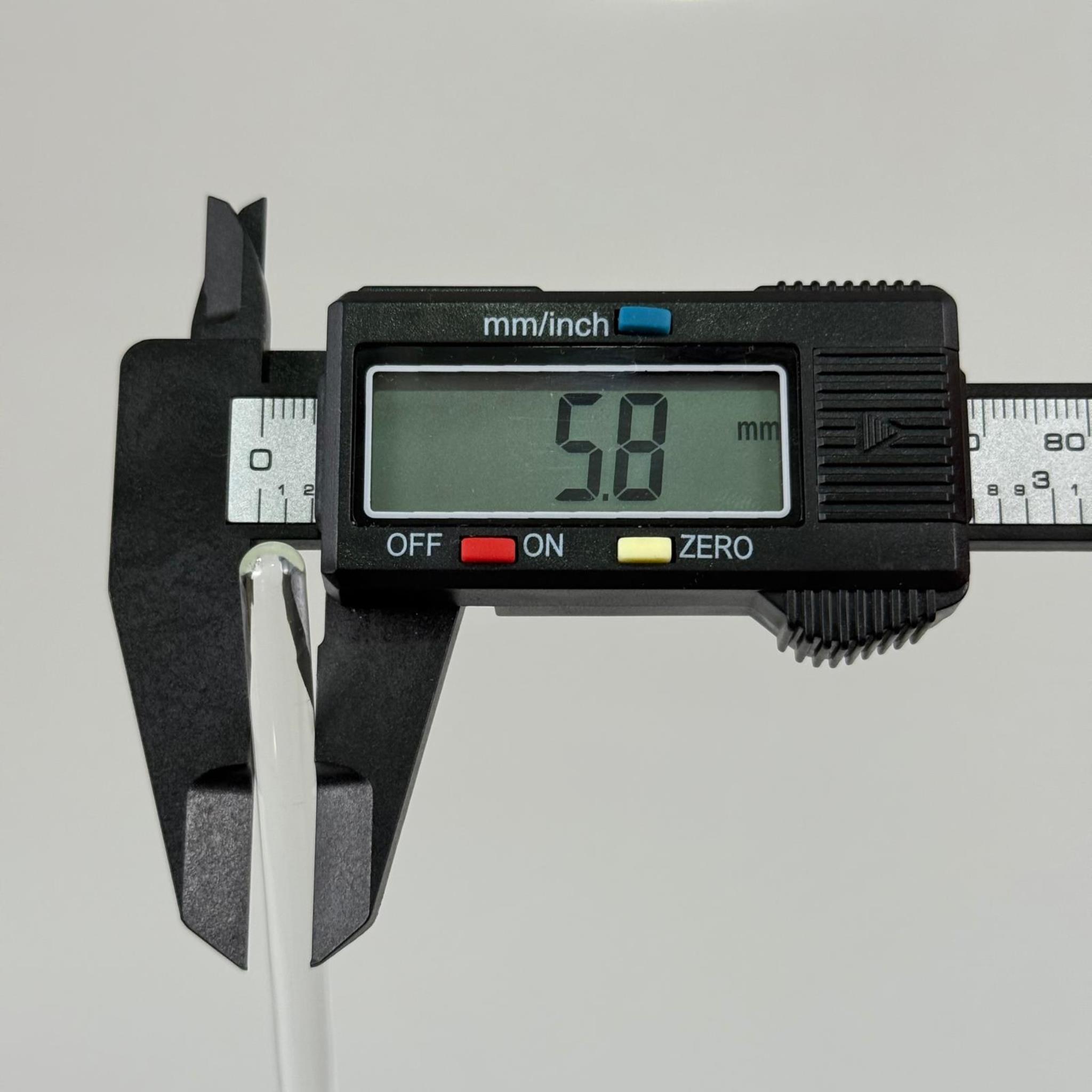 CAM ÇUBUK - 6 x 200 MM - İÇİ DOLU CAM BAGET - BOROSİLİKAT LABORATUVAR KARIŞTIRMA ÇUBUĞU