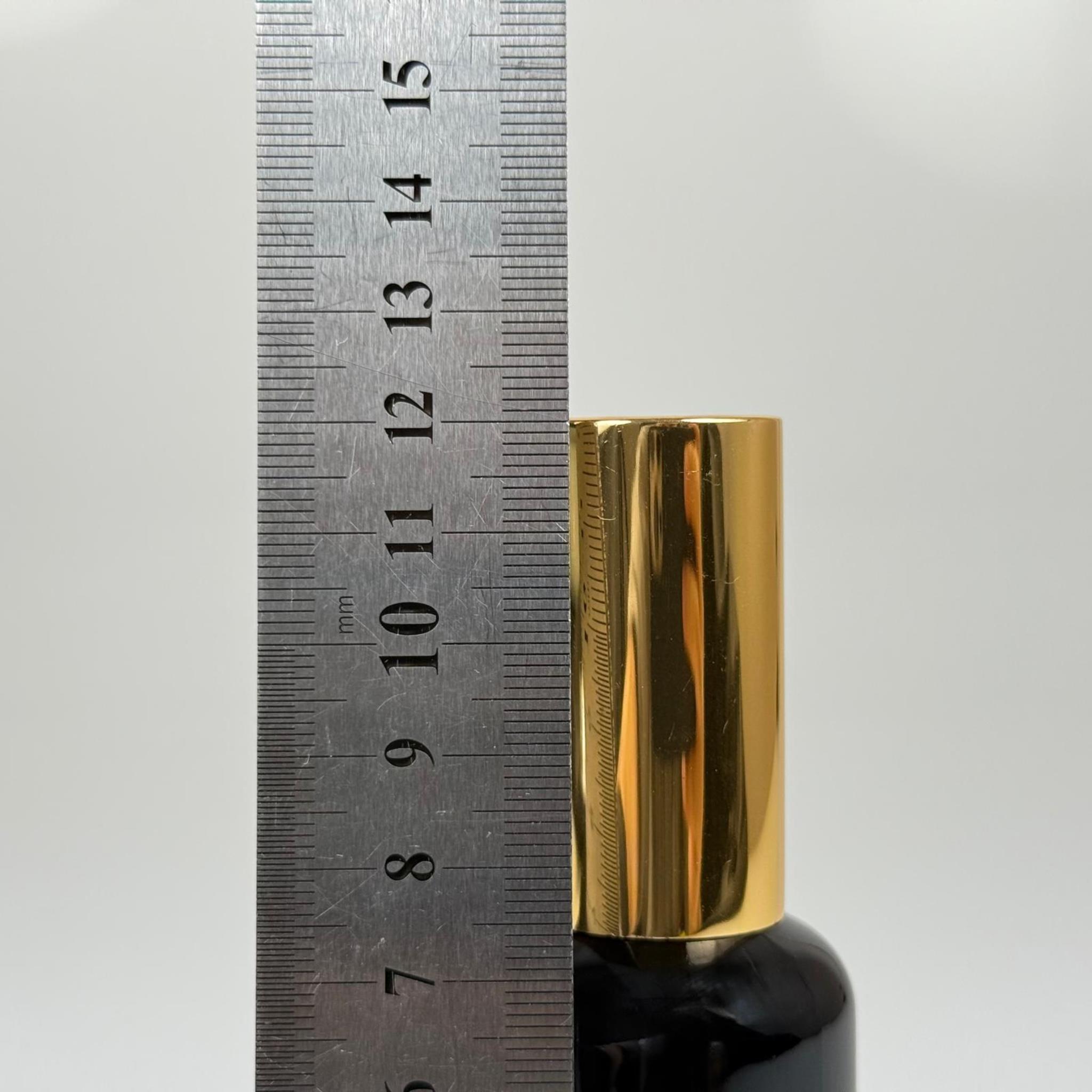 50 ML LÜKS VİDALI VALF ÇEVİRME PARFÜM ŞİŞELERİ - 50 CC SİYAH CAM ŞİŞE - GOLD METAL SPREYLİ KAPAKLI SET