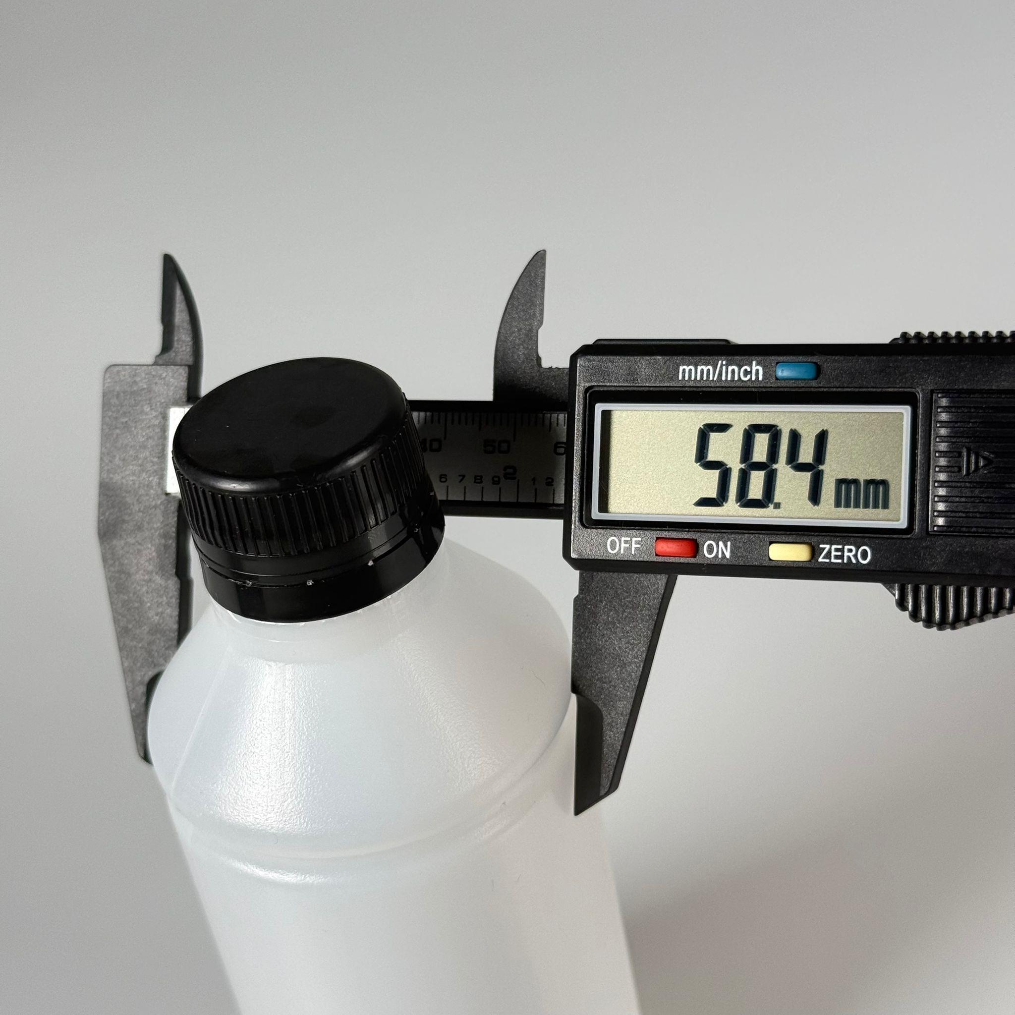 250 CC TİNER ŞİŞESİ - SİYAH KİLİTLİ KAPAKLI - 250 ML KİMYASALA DAYANIKLI PLASTİK ŞİŞE - 0,25 LT POLİETİLEN ŞİŞE