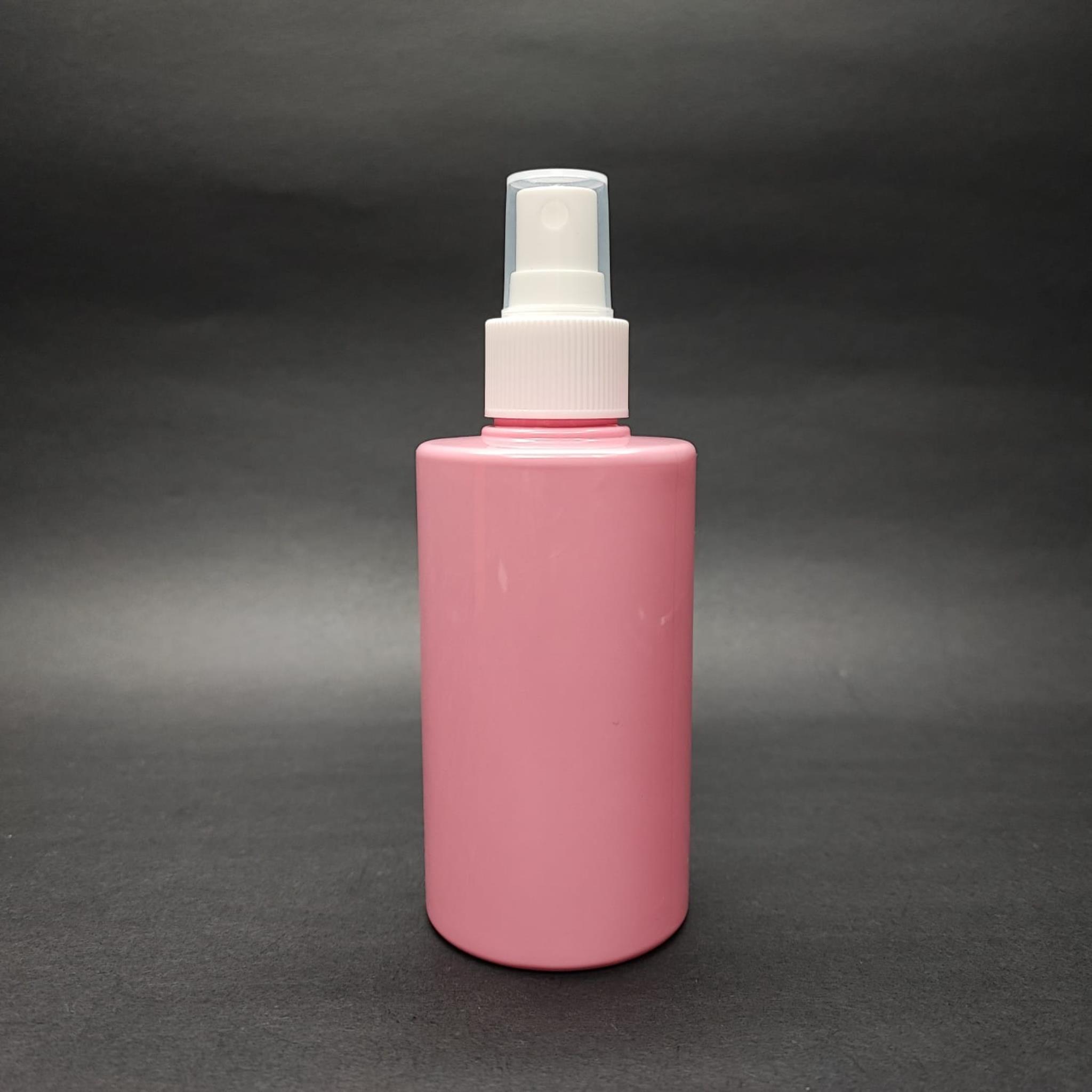 200 CC KÜT BOYUNLU SİLİNDİR PET ŞİŞE (24 GR) - BEYAZ SPREYLİ - 200 ML PLASTİK ŞİŞE - PEMBE