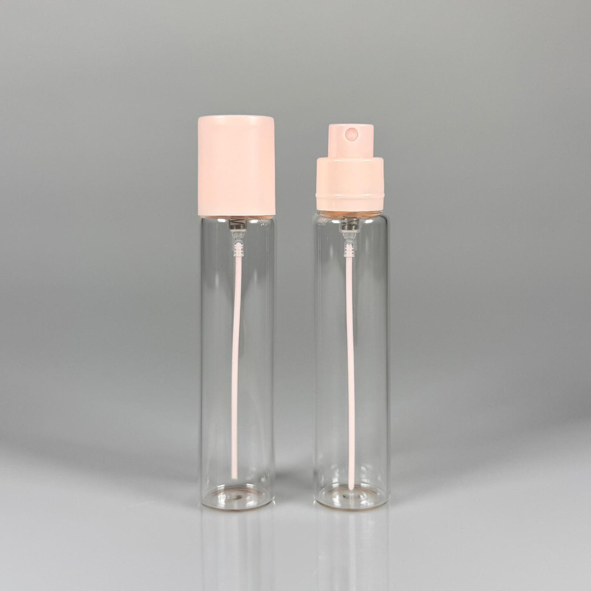 PARFÜM ŞİŞESİ 25 ML - 25 CC PARFÜM AMBALAJI VALFLİ (GEÇME AĞIZ) CAM KALEM PARFÜM İÇİN ŞİŞELERİ - PUDRA SPREY + KAPAKLI SET TAKIM