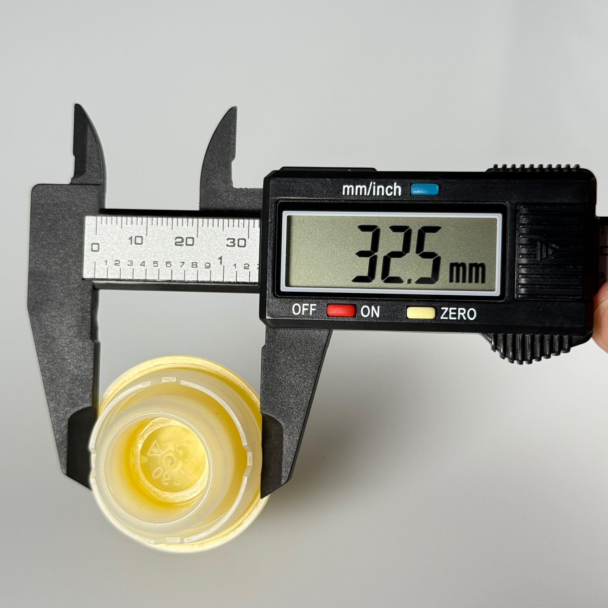 32 MM YEDEK YAĞ TENEKE KAPAĞI - Çakma Metal TENEKE Kapağı - SARI N2 KA NG BERİCAP