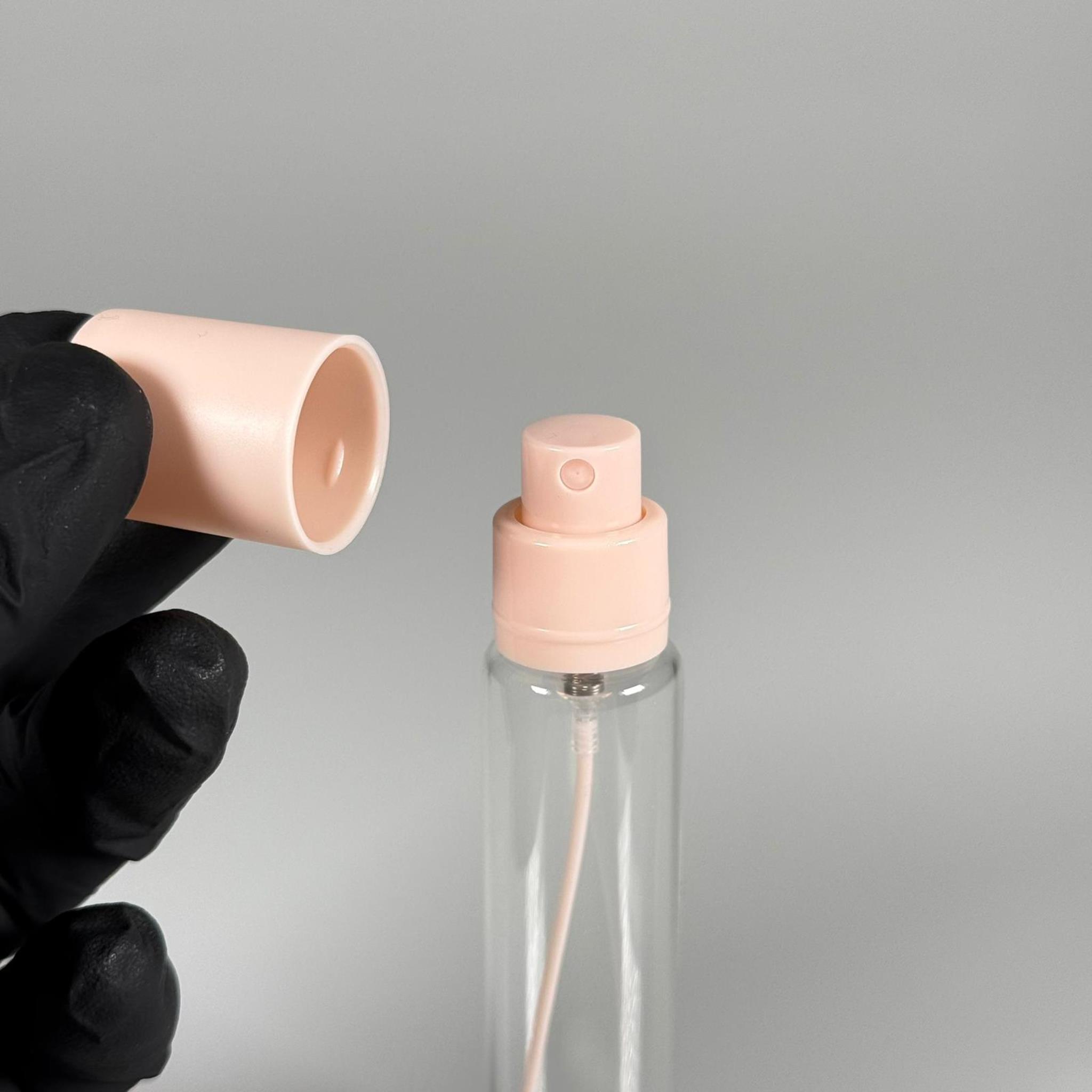 PARFÜM ŞİŞESİ 25 ML - 25 CC PARFÜM AMBALAJI VALFLİ (GEÇME AĞIZ) CAM KALEM PARFÜM İÇİN ŞİŞELERİ - PUDRA SPREY + KAPAKLI SET TAKIM