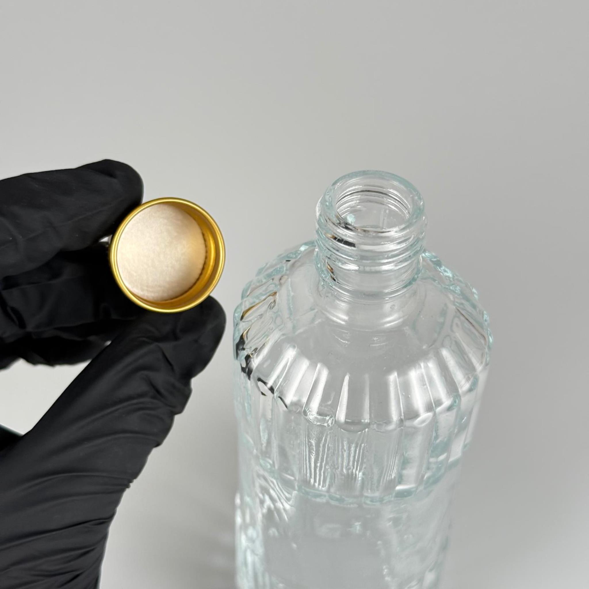 200 CC SİLİNDİR ZÜMRÜT MODEL CAM ŞİŞE - 24 AĞIZ + KÖPÜK CONTALI GOLD METAL ALÜMİNYUM KAPAK - 200 ML ZÜMRÜT CAM ŞİŞELERİ
