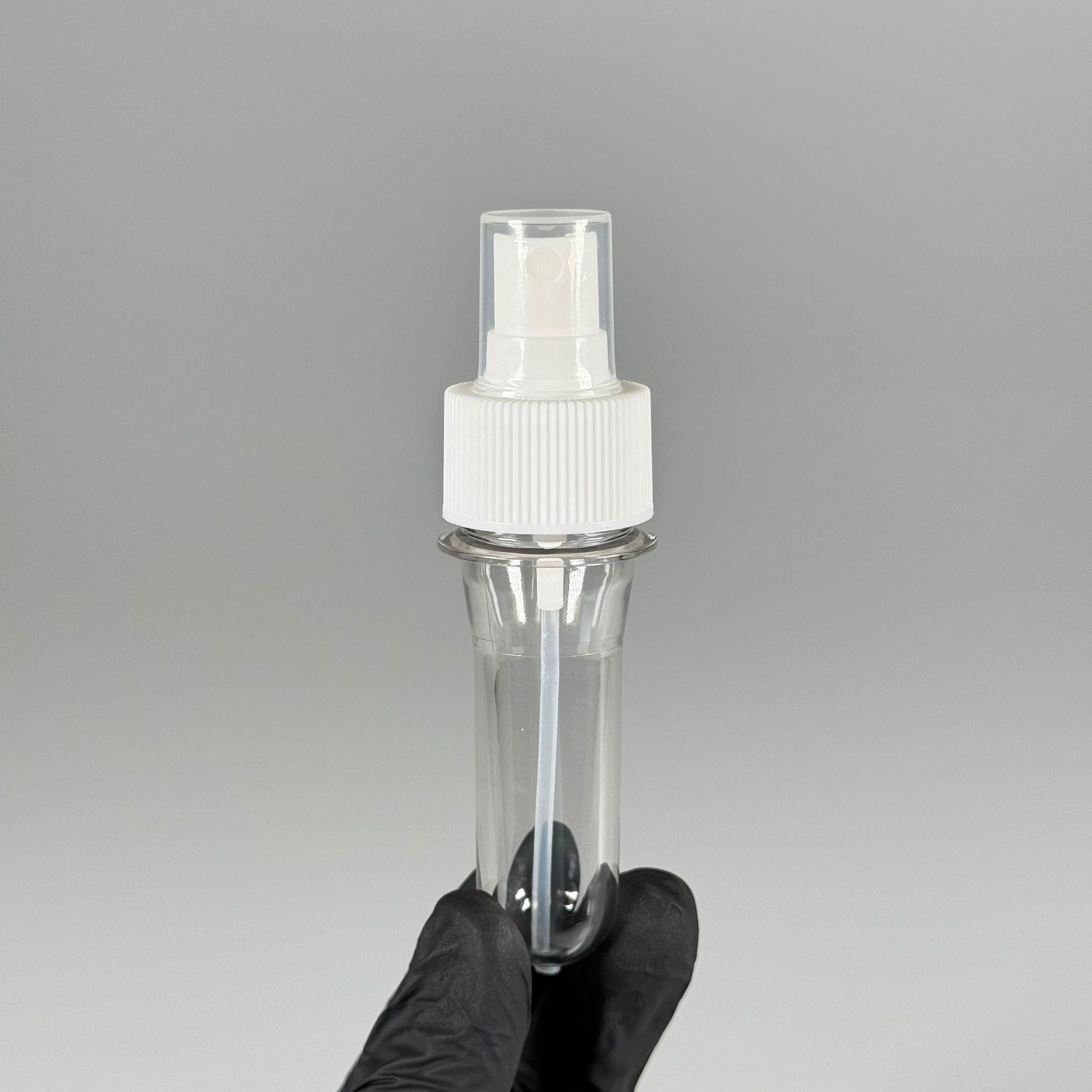 PARMAK SPREYLİ NUMUNE ALMA ŞİŞESİ - SİLME 20 CC NET 10 CC (20 GR 9 CM KALIN PLASTİK ŞİŞE)