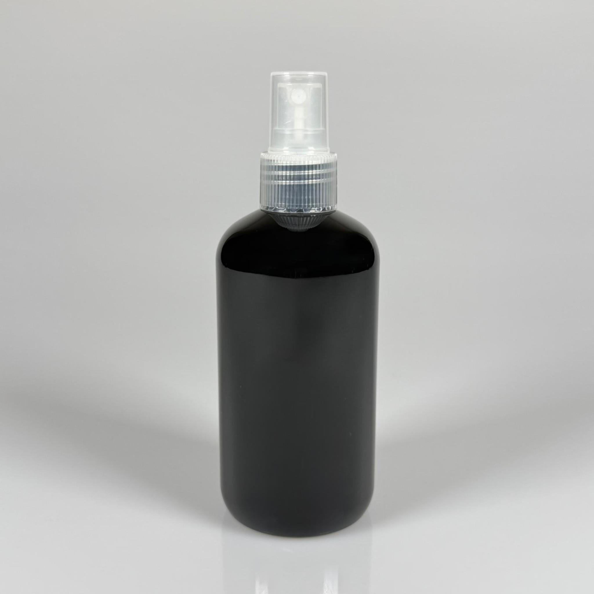 250 CC SİYAH ŞİŞE - ŞEFFAF SPREYLİ - 250 ML SPREYLİ PLASTİK ŞİŞE - ZEYNEP MODEL PET ŞİŞE