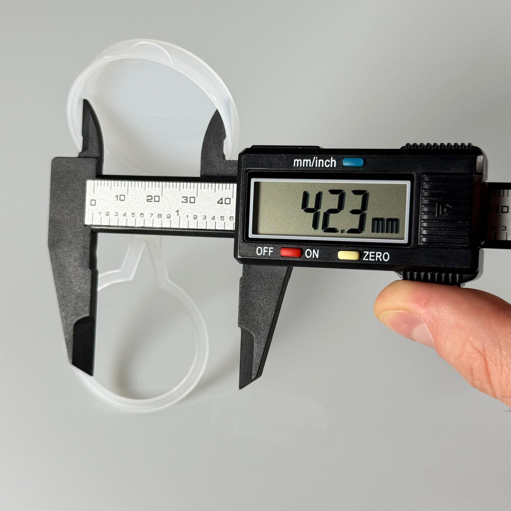 44 - 11 MM PLASTİK AYRAN KAPAĞI GEÇMELİ KAPAK - CAM SÜT ŞİŞESİ KAPAĞI - SÜTAŞ CAM AYRAN ŞİŞESİ KAPAĞI - NOSTALJİ SÜT AYRAN KAPAK - NATÜREL ŞEFFAF