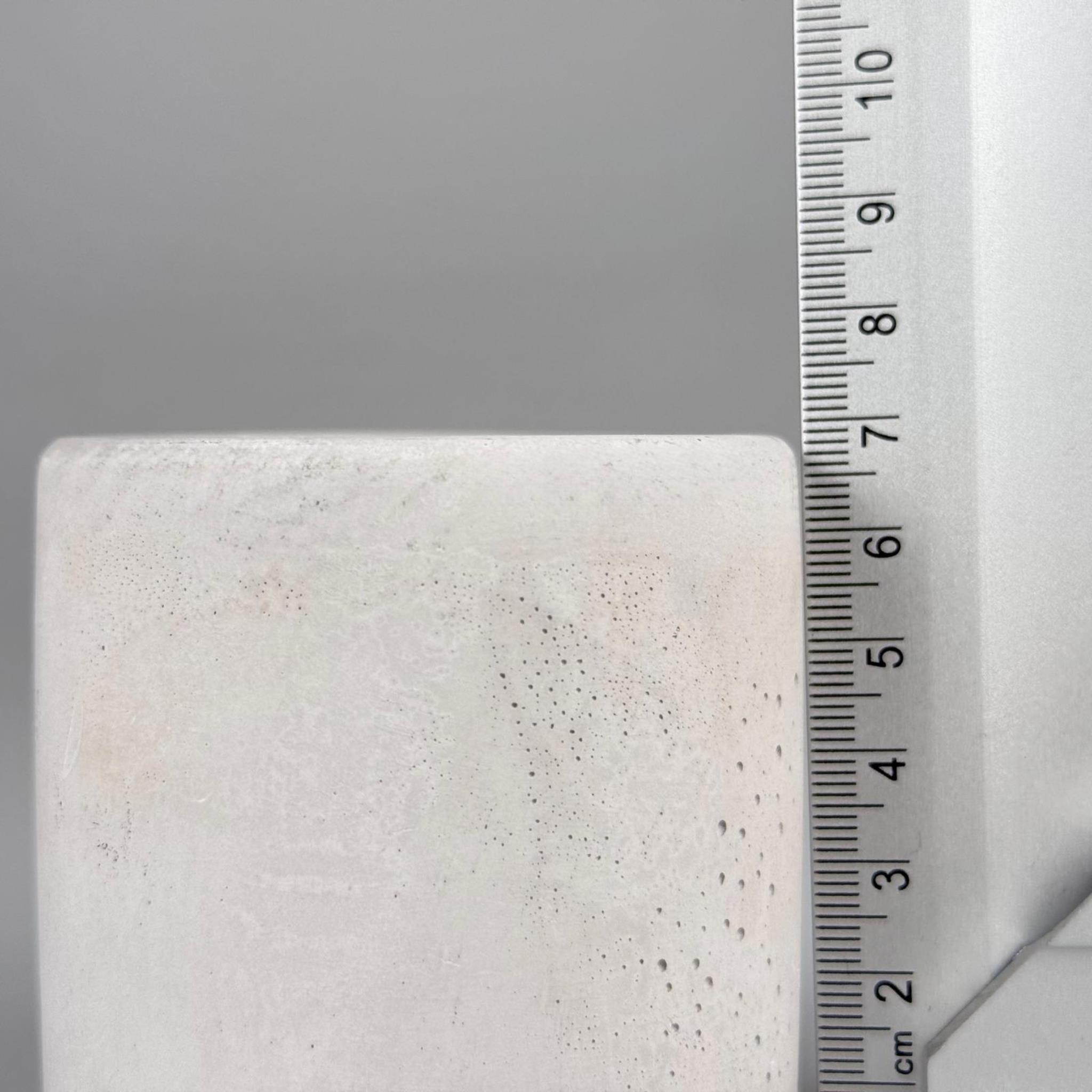 BETON MUMLUK - 100 CC - TAŞ BETONDAN MUM BARDAK - DEKORATİF MUM BARDAĞI, MİNİ SAKSI