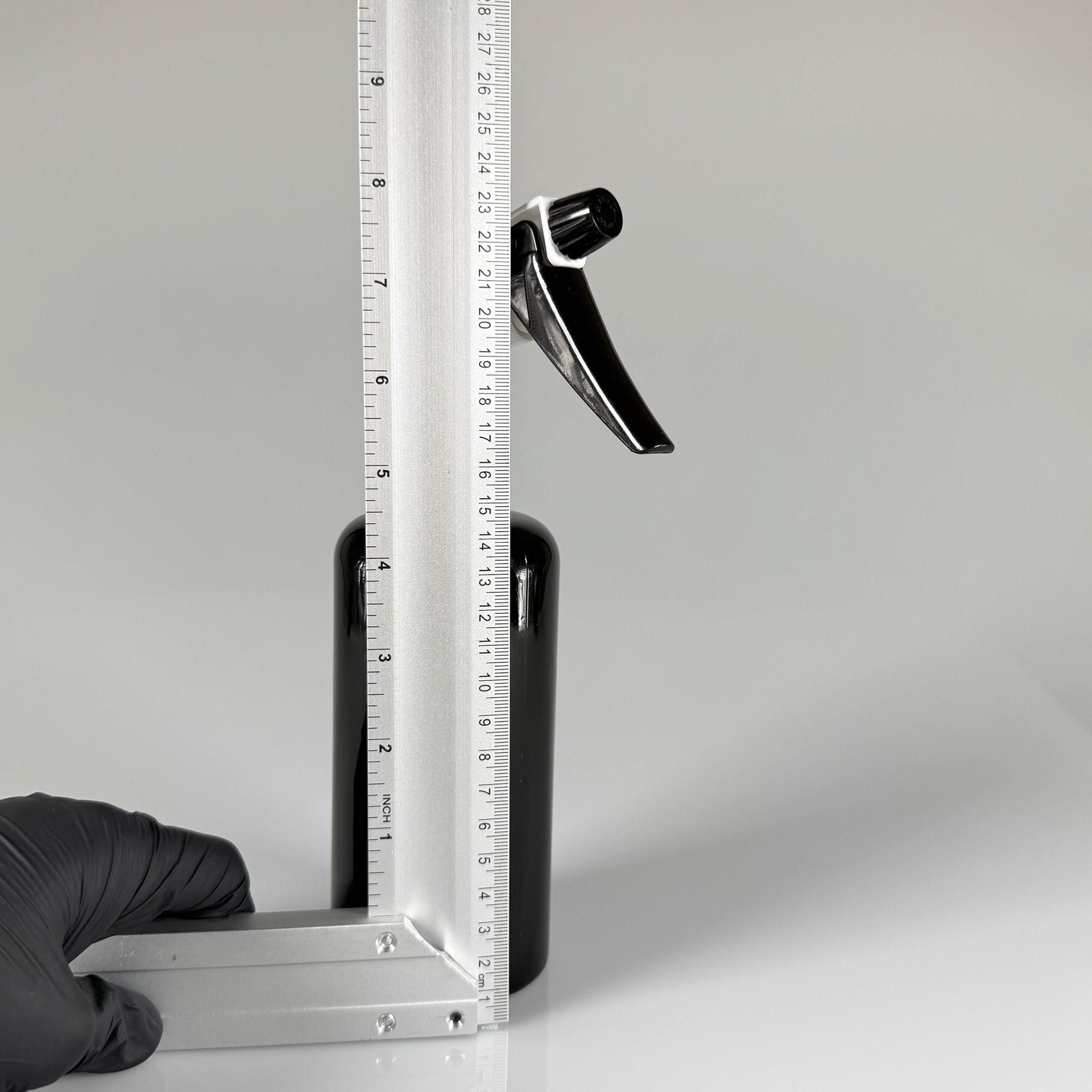 500 CC PET OTO BAKIM ŞİŞESİ - BÜYÜK SİYAH BEYAZ DOZAJLI KİMYASALA DAYANIKLI TRİGER TETİK SPREYLİ - 500 ML KİMYASALA DAYANIKLI PLASTİK ŞİŞE - 0,5 LT PET ŞİŞE - SİYAH OTO TEMİZLİK ŞİŞESİ