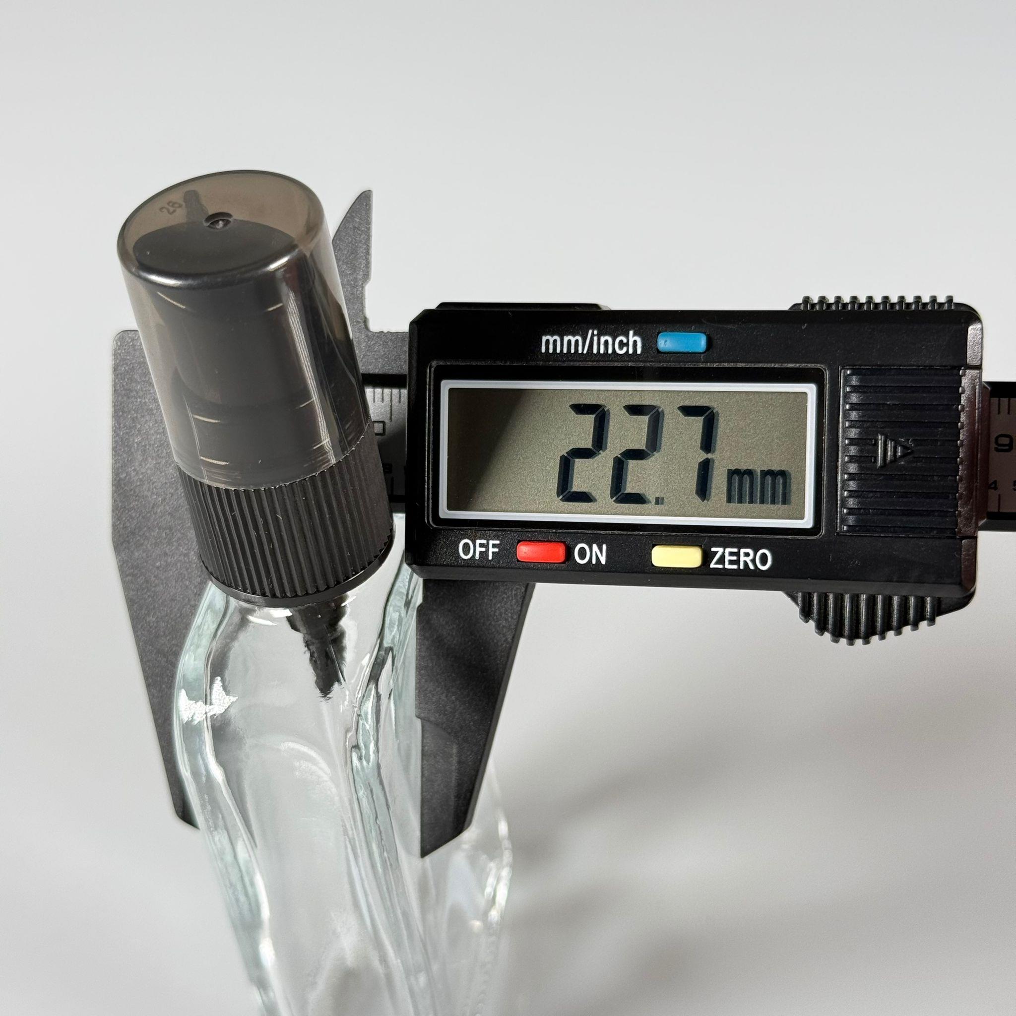 40 CC KÖŞELİ DİKDÖRTGEN CAM ŞİŞE - SİYAH LOSYON POMPALI - 40 ML PRESTİJLİ ŞİŞE