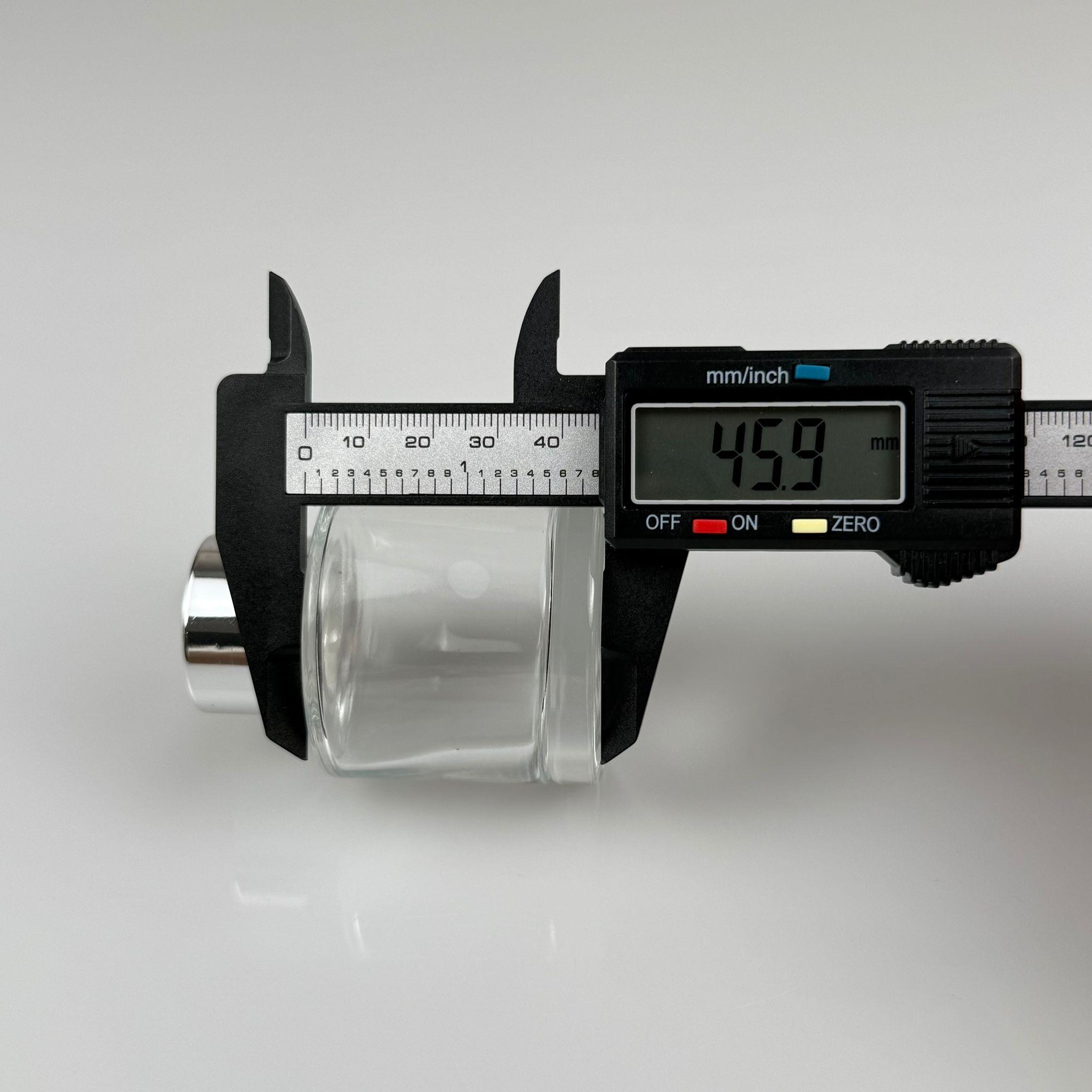 50 CC SİLİNDİR BAMBU CAM ŞİŞE + GÜMÜŞ KAPAK (50 CC BAMBU) + TIPA (50 CC BAMBU)