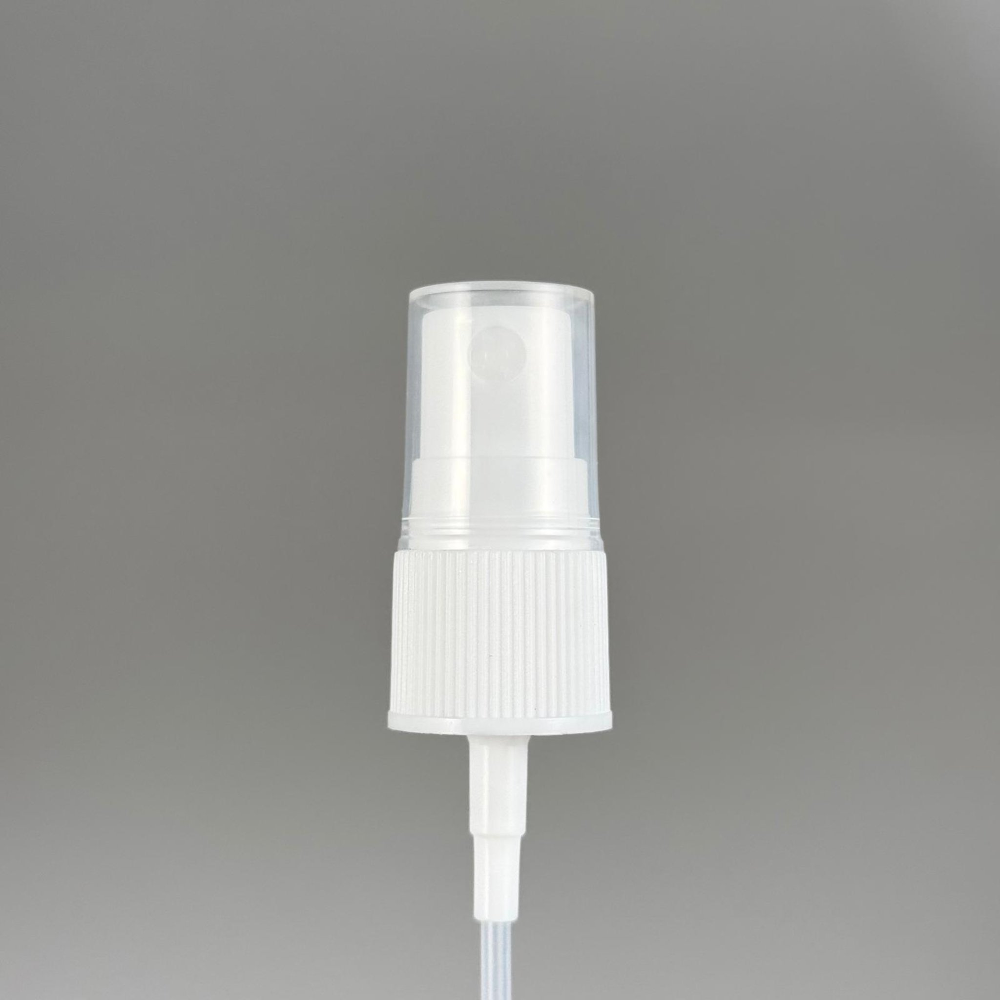 18 MM SPREY BEYAZ RENK KAPAKLI - 18 MM VALF BEYAZ PARMAK SPREY - KISA HORTUM (MAX 7 CM ŞİŞELERE UYAR)