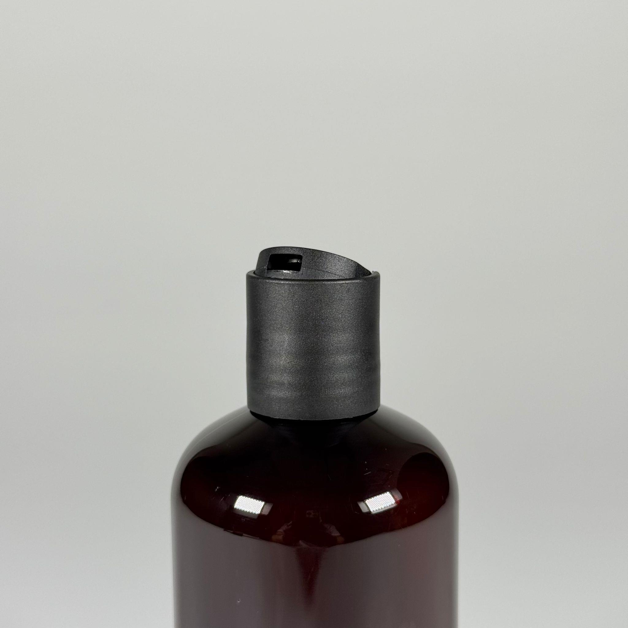 250 CC AMBER PLASTİK ŞİŞE ZEYNEP MODEL - SİYAH DİSKTOP AKITICILI KAPAKLI - 250 ML TOMBUL ŞAMPUAN PET ŞİŞE