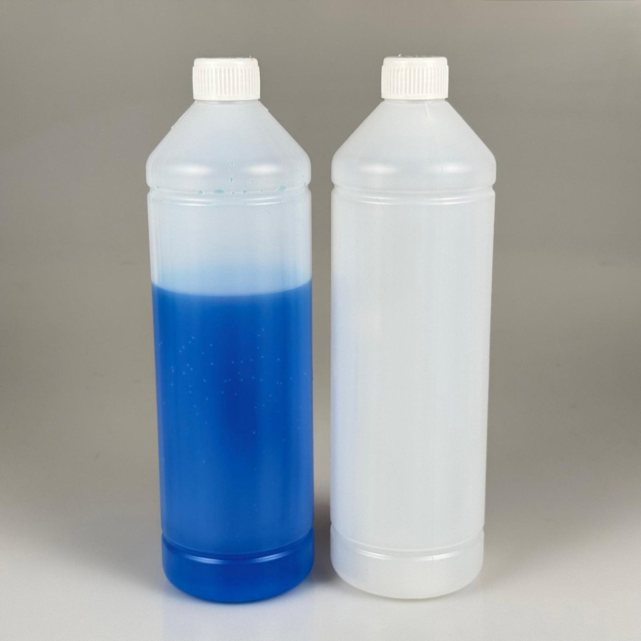 1 LİTRE TİNER ŞİŞESİ - BEYAZ KÖPÜK CONTALI KAPAKLI - 1000 ML KİMYASALA DAYANIKLI PLASTİK ŞİŞE - 1 LT POLİETİLEN ŞİŞE UZUN