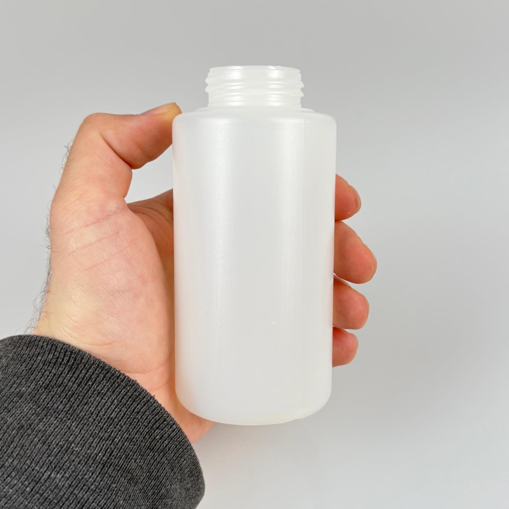200 CC YARI SAYDAM POLİETİLEN ŞİŞE - 33 AĞIZ - 200 ML PLASTİK ŞİŞE