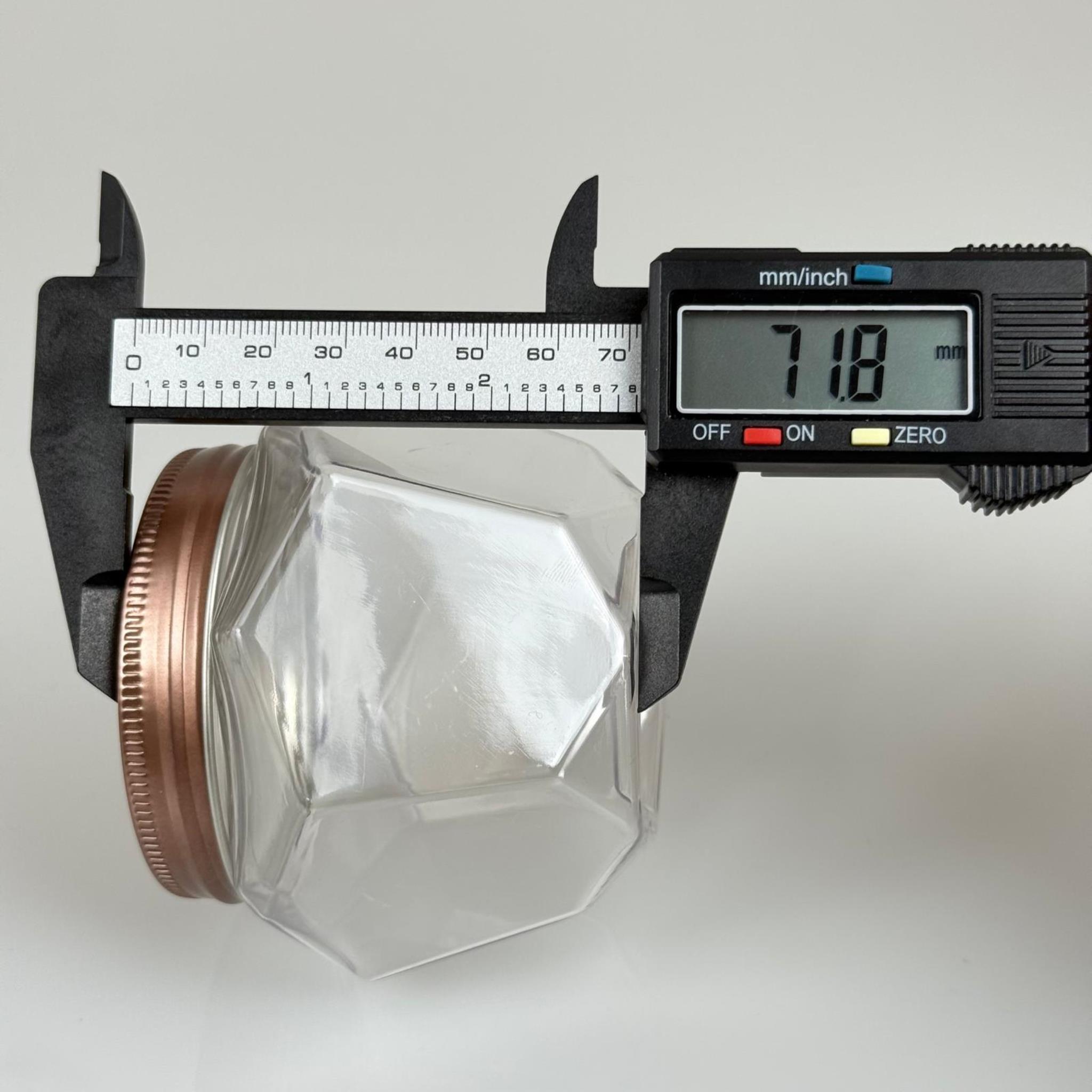 250 ML SERT PET ALTIGEN KAVANOZ + BRONZ METAL KAPAK + İÇ TIPA - 250 CC KALIN ŞEFFAF PLASTİK KAVANOZ BRONZ METAL KAPAKLI İÇ TIPALI TAKIM - KREM KAVANOZLARI
