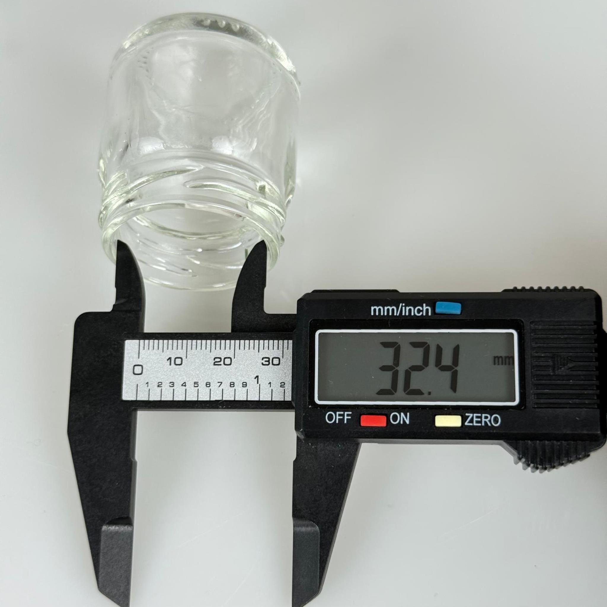 40 CC CAM KAVANOZ (43 AĞIZ) KAPAKSIZ - 40 ML MİNİ KAVANOZ - ŞİŞECAM ÜRÜN KODU: 141004