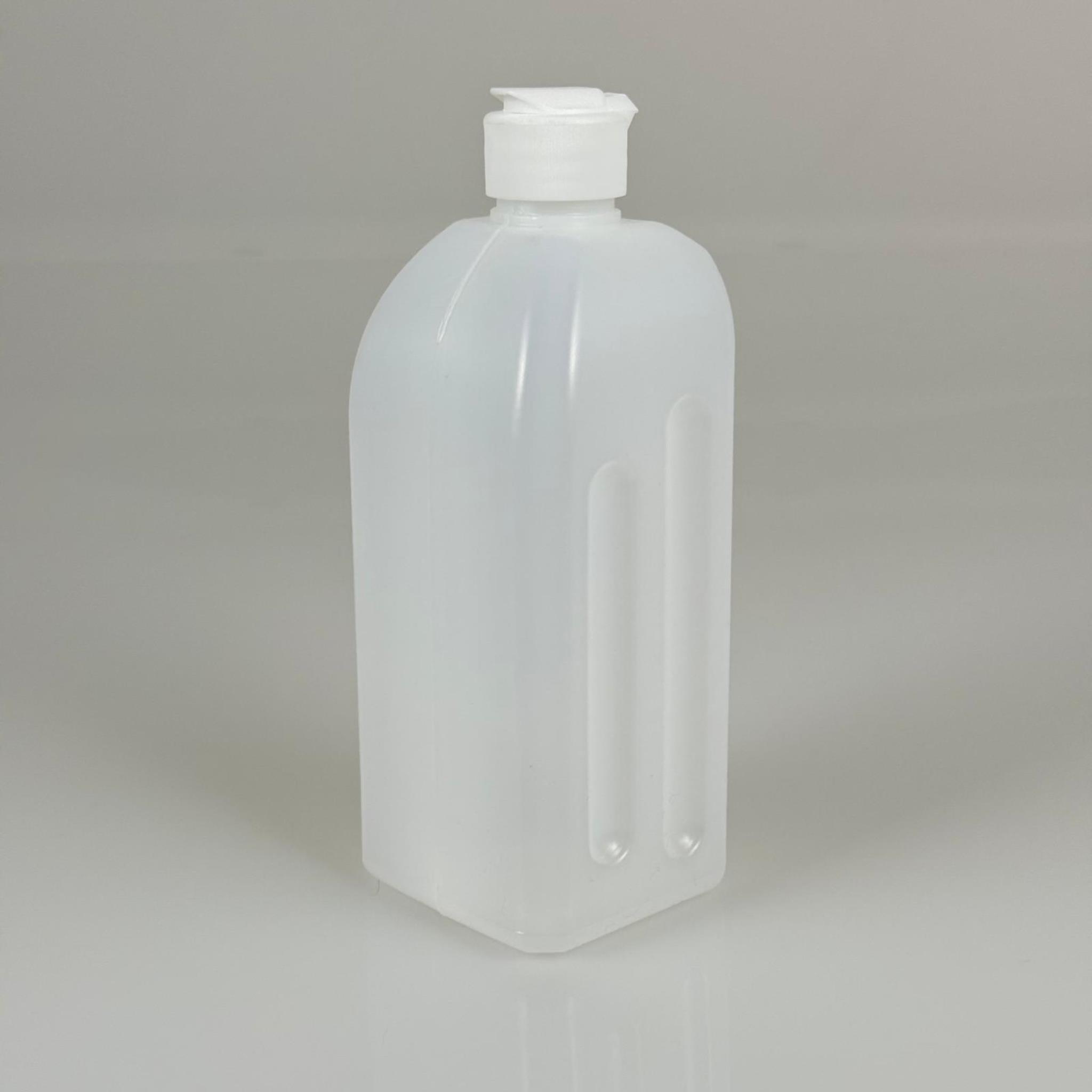 500 CC DEZENFEKTAN BİDONU - BEYAZ AKITICILI FLİPTOP KAPAKLI - 500 ML BOŞ DEZENFEKTAN BİDONU  - AÇILIR KAPANIR KAPAKLI