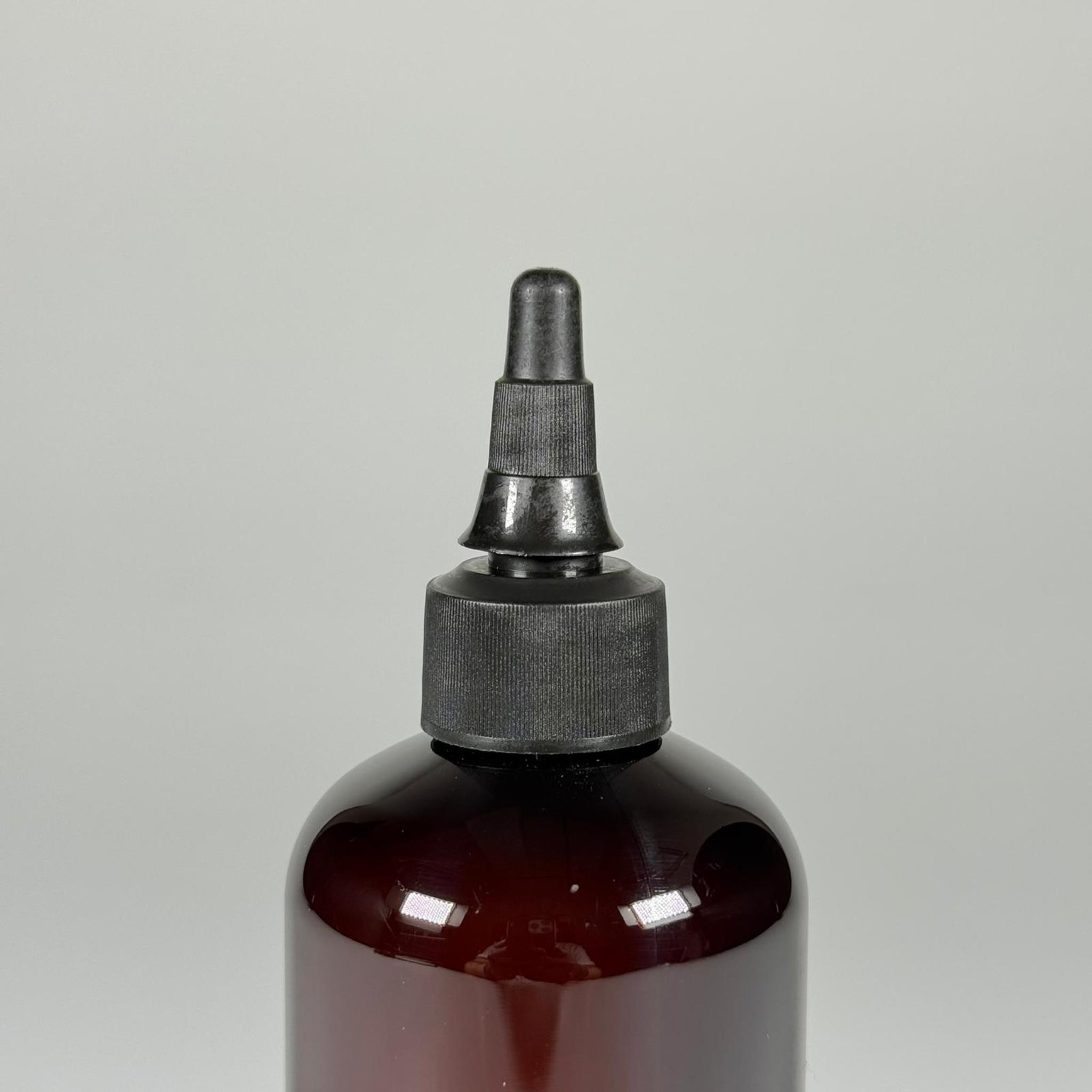 250 CC AMBER ŞİŞE - SİYAH ASANSÖR AKITICI KAPAKLI - 250 ML AKITICILI PLASTİK ŞİŞE - ZEYNEP MODEL PET ŞİŞE