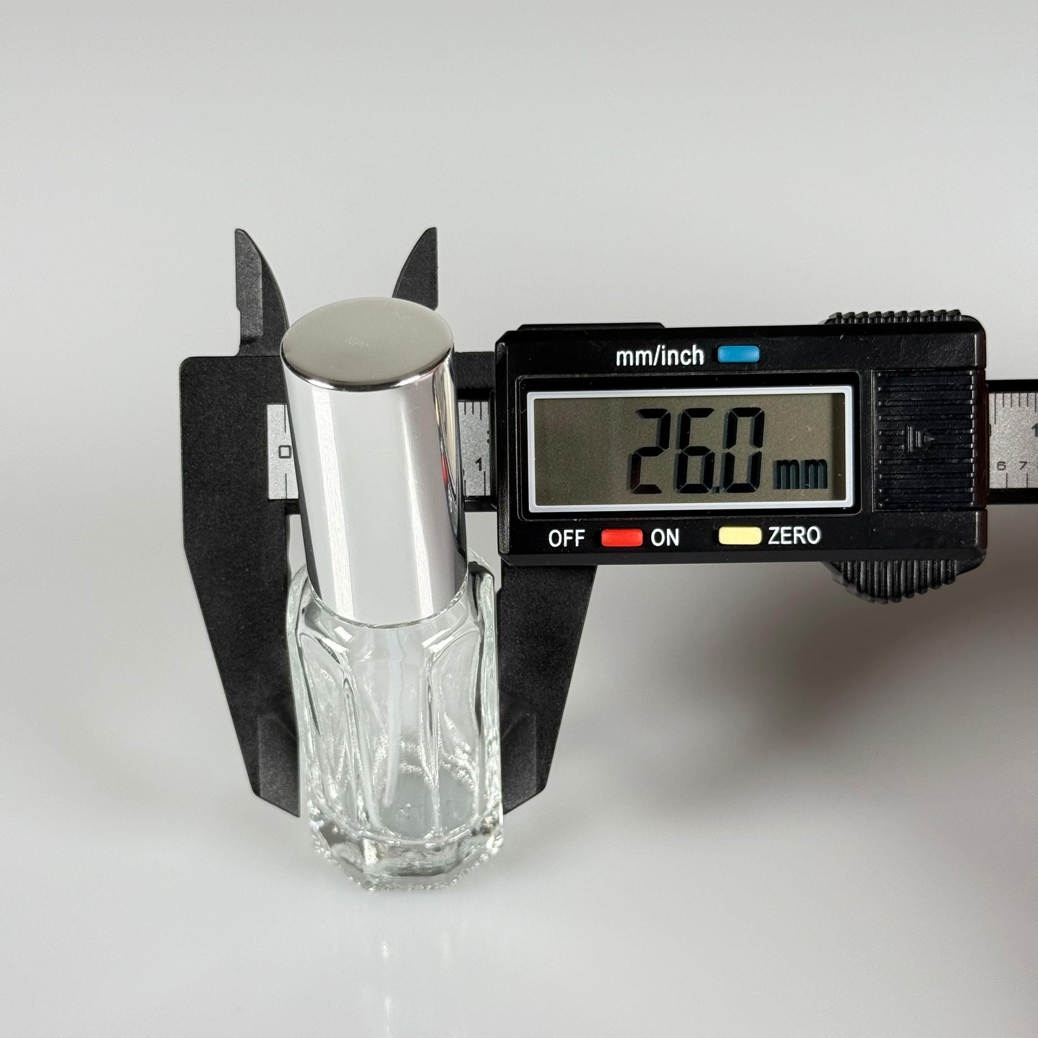 12 ML GÜMÜŞ SPREYLİ CAM PARFÜM ŞİŞESİ - 12 CC VALFLİ (ELLE ÇEVİREREK KAPANIR , TEKRAR DOLDURULABİLİR) CAM BOŞ PARFÜM ŞİŞELERİ