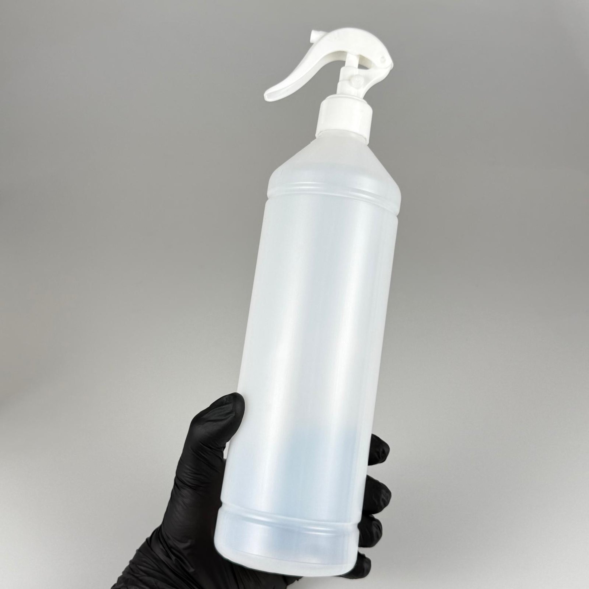 1000 CC TİNER ŞİŞESİ - BEYAZ TRİGER TETİK SPREYLİ (DUMAN PÜSKÜRTÜR) - 1000 ML KİMYASALA DAYANIKLI PLASTİK ŞİŞE - 1 LT POLİETİLEN ŞİŞE - UZUN