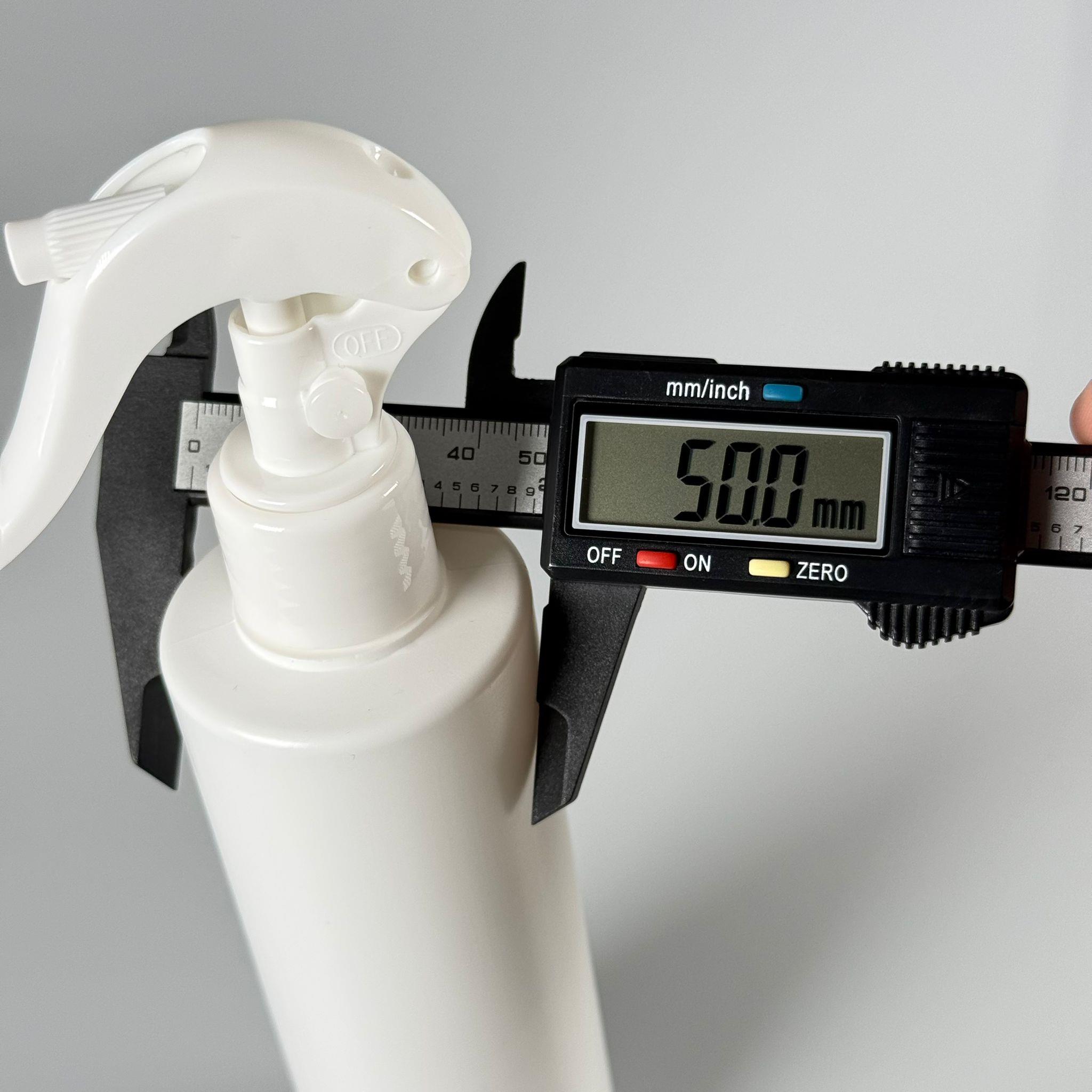 200 CC (SİLME 250 CC) BEYAZ SİLİNDİR MODEL MAT SERT POLİETİLEN ŞİŞE - BEYAZ TRİGER SPREYLİ - 200 ML BEYAZ SPREYLİ PLASTİK ŞİŞE