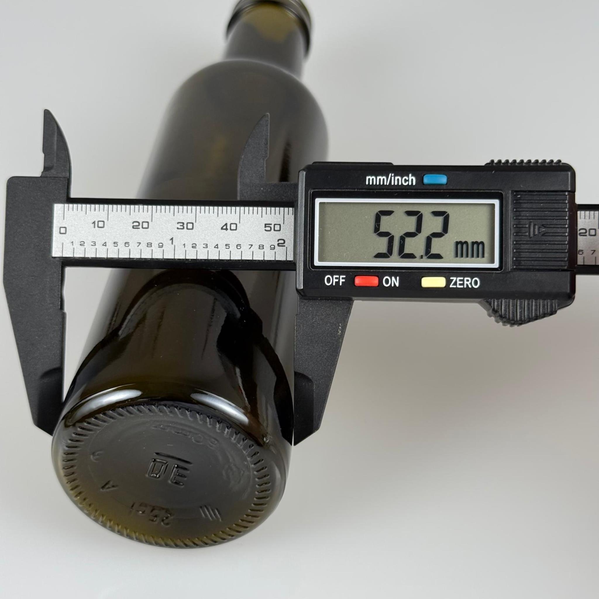 250 CC YEŞİL CESENA MODEL DORİCA CAM ŞİŞE - SİYAH METAL KAPAKLI - 250 ML CESENA ŞİŞE - YEŞİL