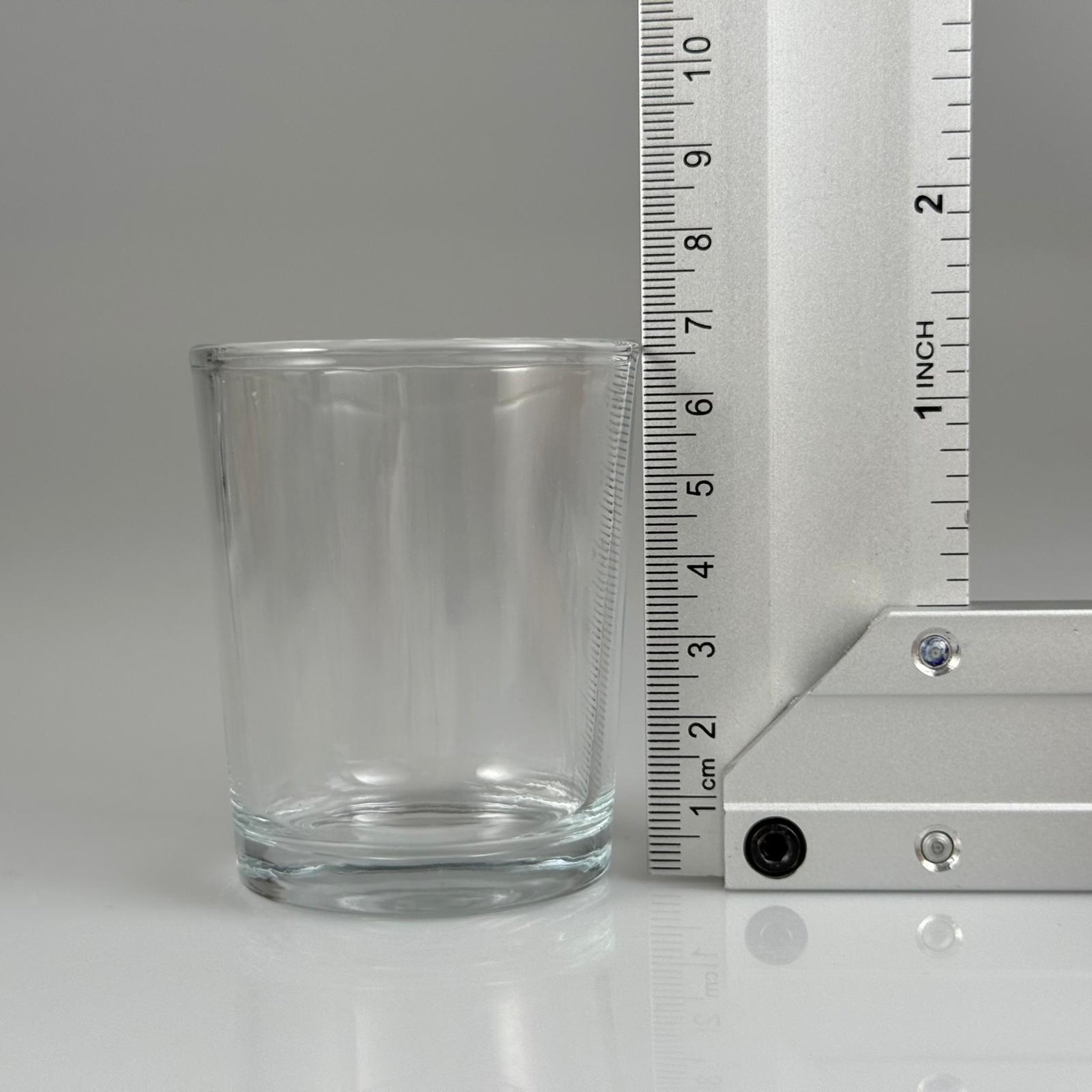 MUM BARDAK - MUM İÇİN CAM BARDAK - TOPTAN CAM MUMLUK - BOŞ MUM KASESİ - 80 CC ŞEFFAF BARDAK 50 MM AĞIZ ÇAPI