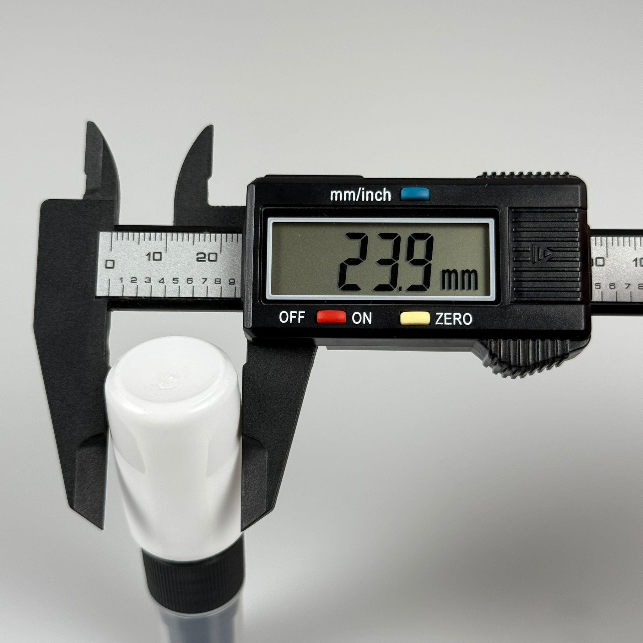 10 CC BEYAZ PET ŞİŞE - SİYAH SPREYLİ TESTER 10 ML PLASTİK ŞİŞE