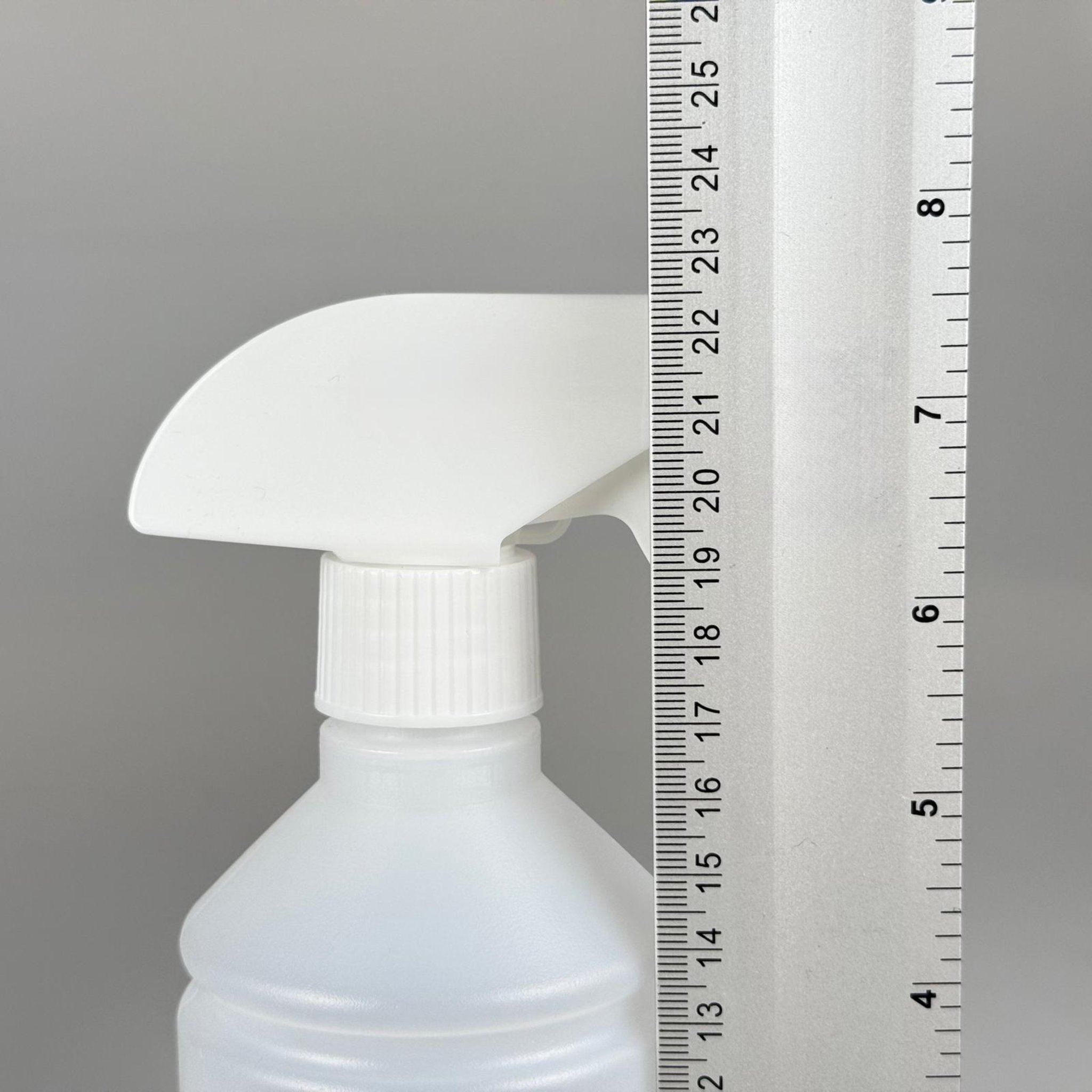 500 CC TİNER ŞİŞESİ - BEYAZ  TRİGER TETİK SPREYLİ - 500 ML KİMYASALA DAYANIKLI PLASTİK ŞİŞE - 0,5 LT POLİETİLEN ŞİŞE