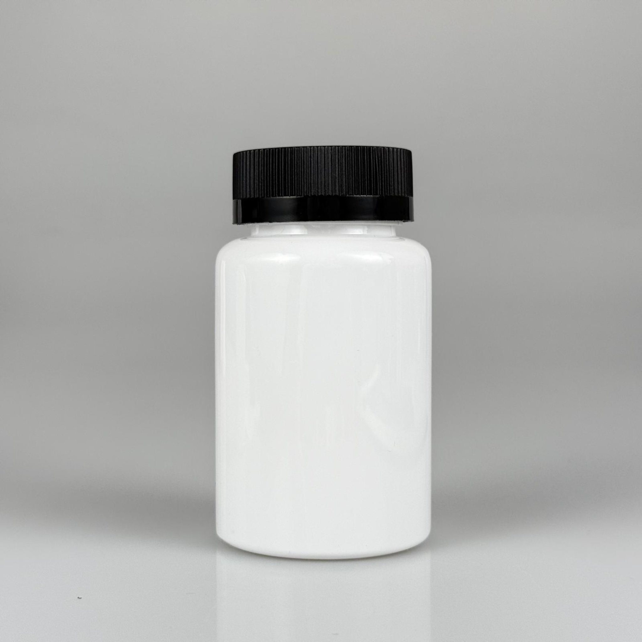 150 ML ÇOCUK KİLİT KAPAKLI TABLET ŞİŞESİ  - 150 CC BEYAZ PET KAVANOZ + 38 MM SİYAH ÇOCUK KİLİTLİ KAPAK TAKIM -  KAPSÜL KUTUSU - İLAÇ ŞİŞESİ - MEDİKAL HAP ŞİŞESİ - FARMASÖTİK KAVANOZ