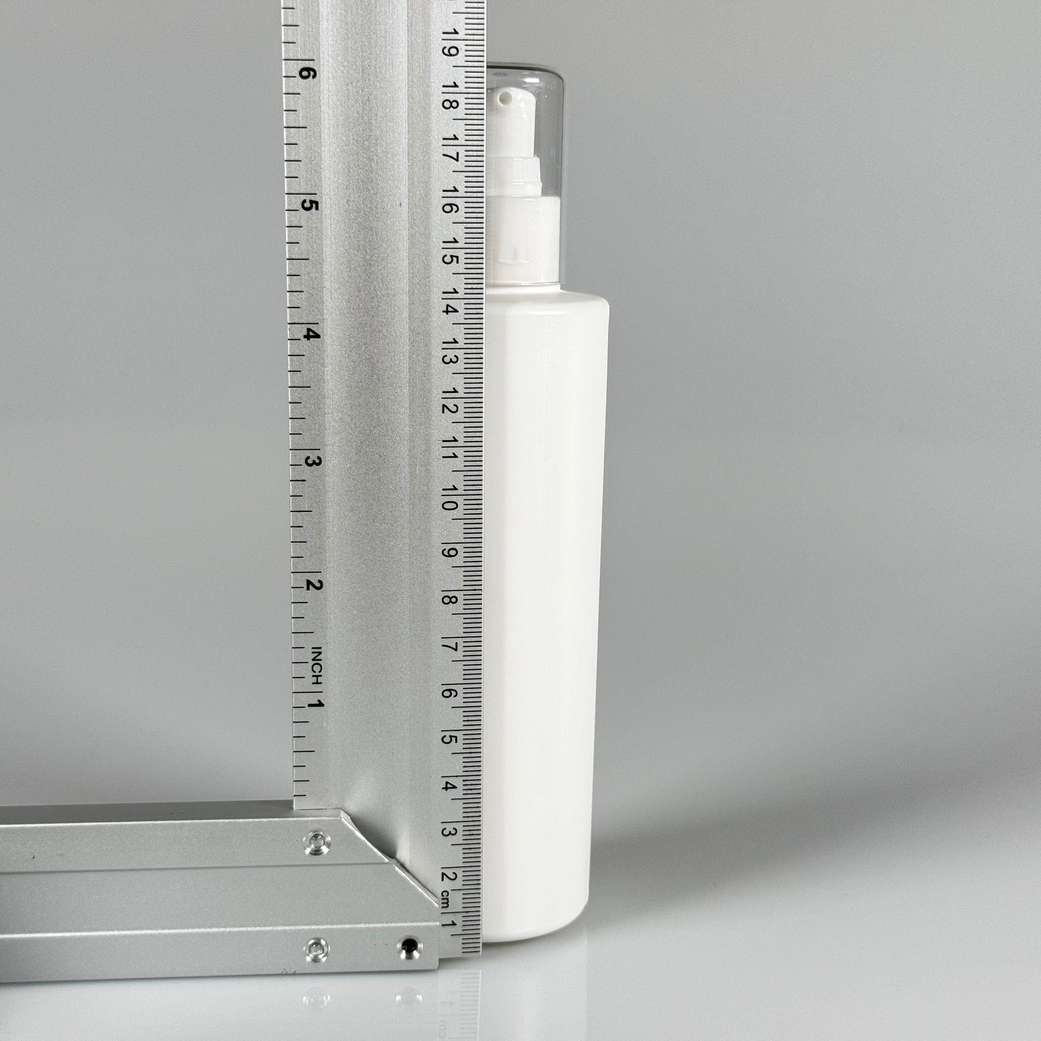 200 CC (SİLME 250 CC) BEYAZ SİLİNDİR MODEL MAT SERT POLİETİLEN ŞİŞE - BEYAZ LOSYON POMPALI - 200 ML KREM POMPALI BEYAZ PLASTİK ŞİŞE (YOĞUN KIVAMLI SIVILARDA KULLANILIR)