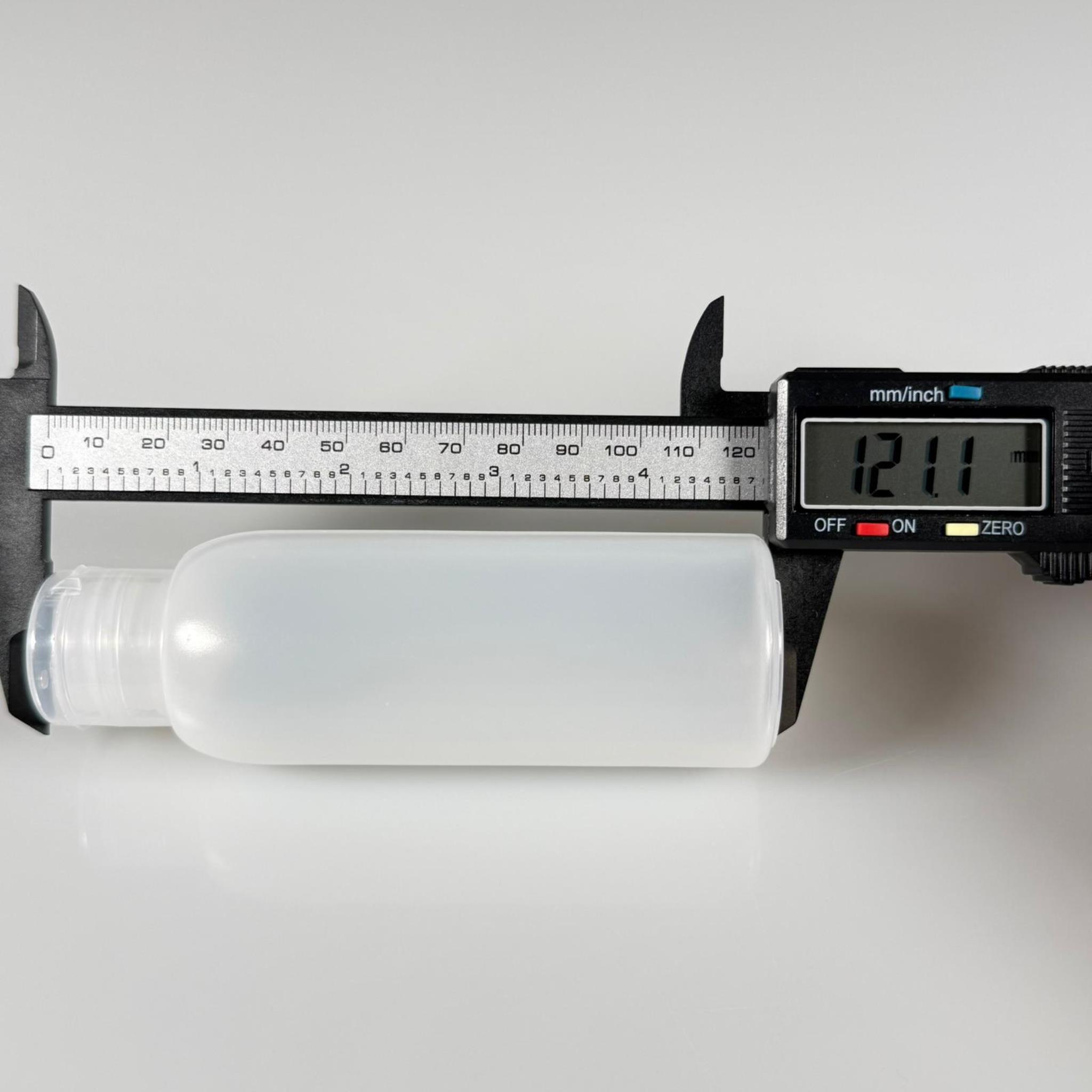 100 ML SIKILABİLİR YUMUŞAK PE PLASTİK ŞİŞE - ŞEFFAF FLİPTOP ŞAMPUAN KAPAKLI - 100 cc sos, yağ, kartuş, mürekkep vb için boş şişeler