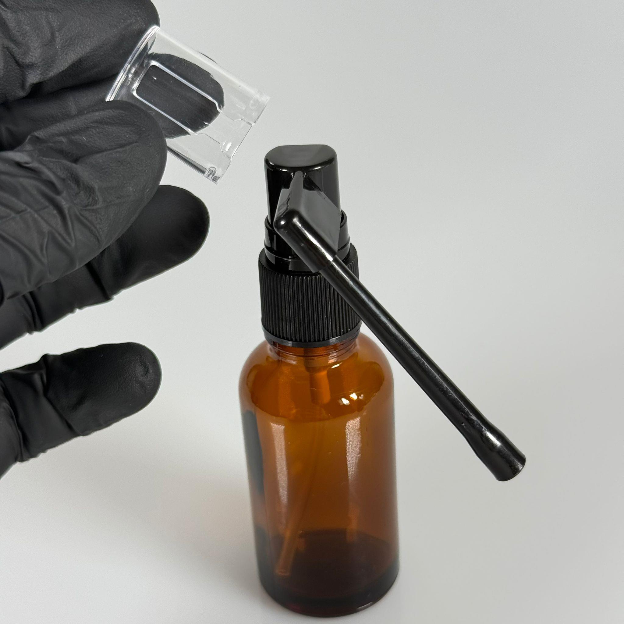 30 ml Farmasötik Plastik Uzun Nozullu Mist Oral Boğaz Spreyli Amber Kahverengi Cam Şişe - 30 CC SİYAH ORAL BOĞAZ SPREYLİ CAM ŞİŞE