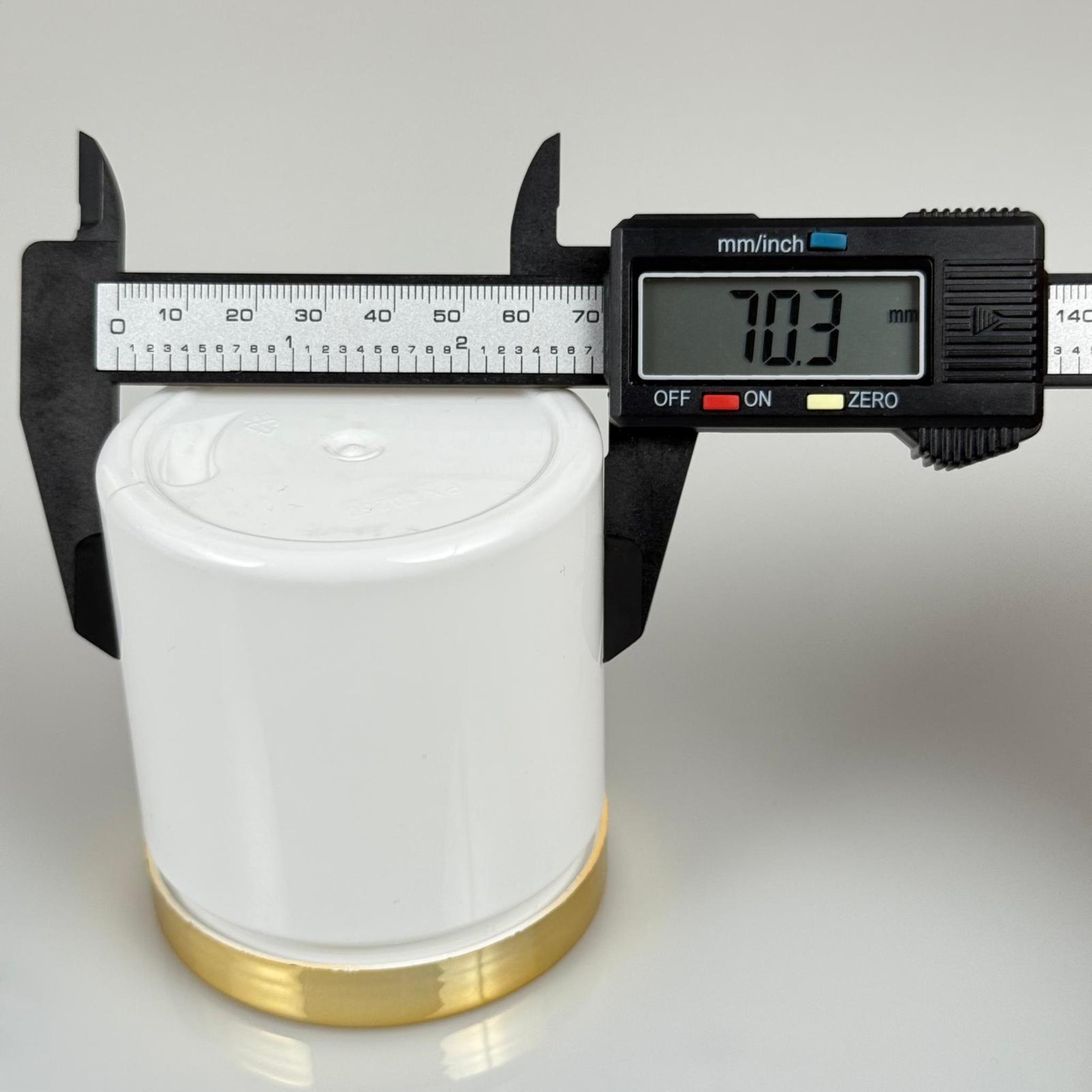 250 ML SERT PET KAVANOZ + GOLD KAPLAMALI PLASTİK KAPAK + İÇ TIPA - 250 CC KALIN BEYAZ PLASTİK KAVANOZ GOLD KAPLAMALI PLASTİK KAPAKLI İÇ TIPALI TAKIM - KREM KAVANOZLARI