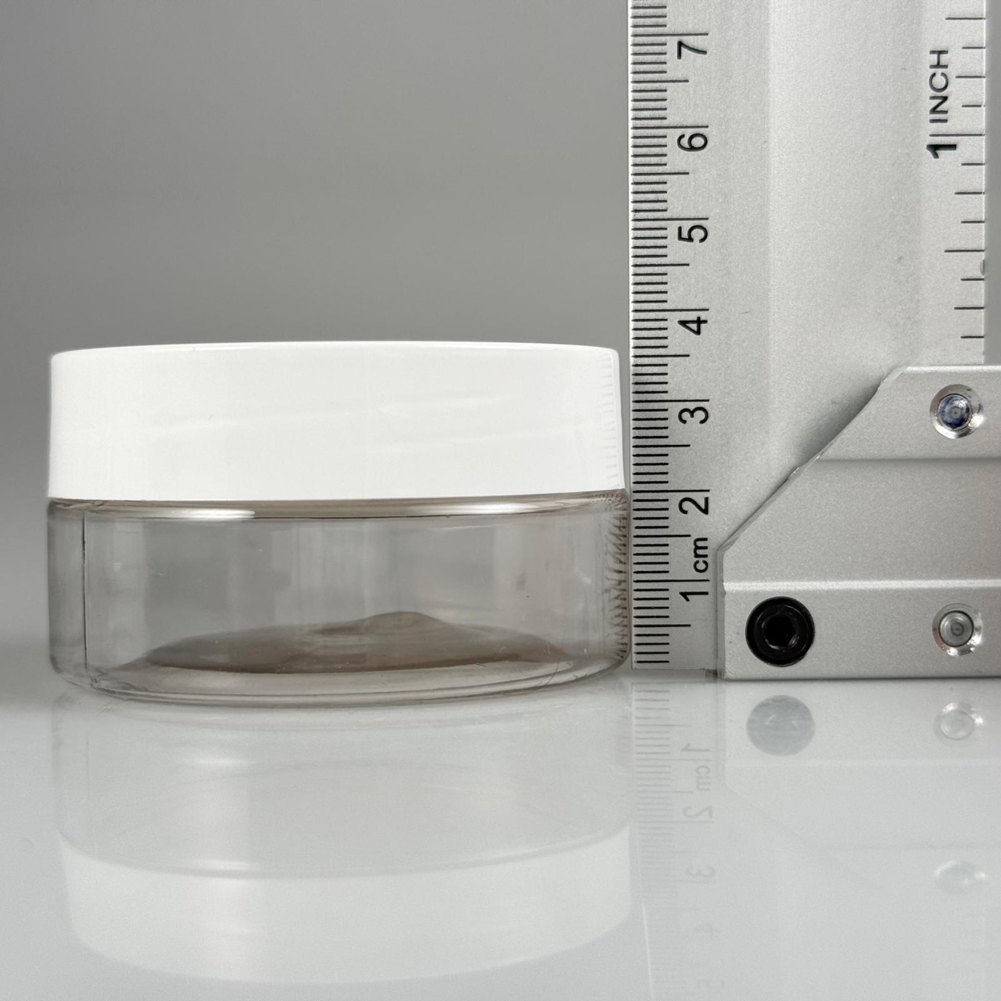 50 CC PET KAVANOZ- BEYAZ KAPAKLI - 50 ML PLASTİK KAVANOZ - KREM KAVANOZU