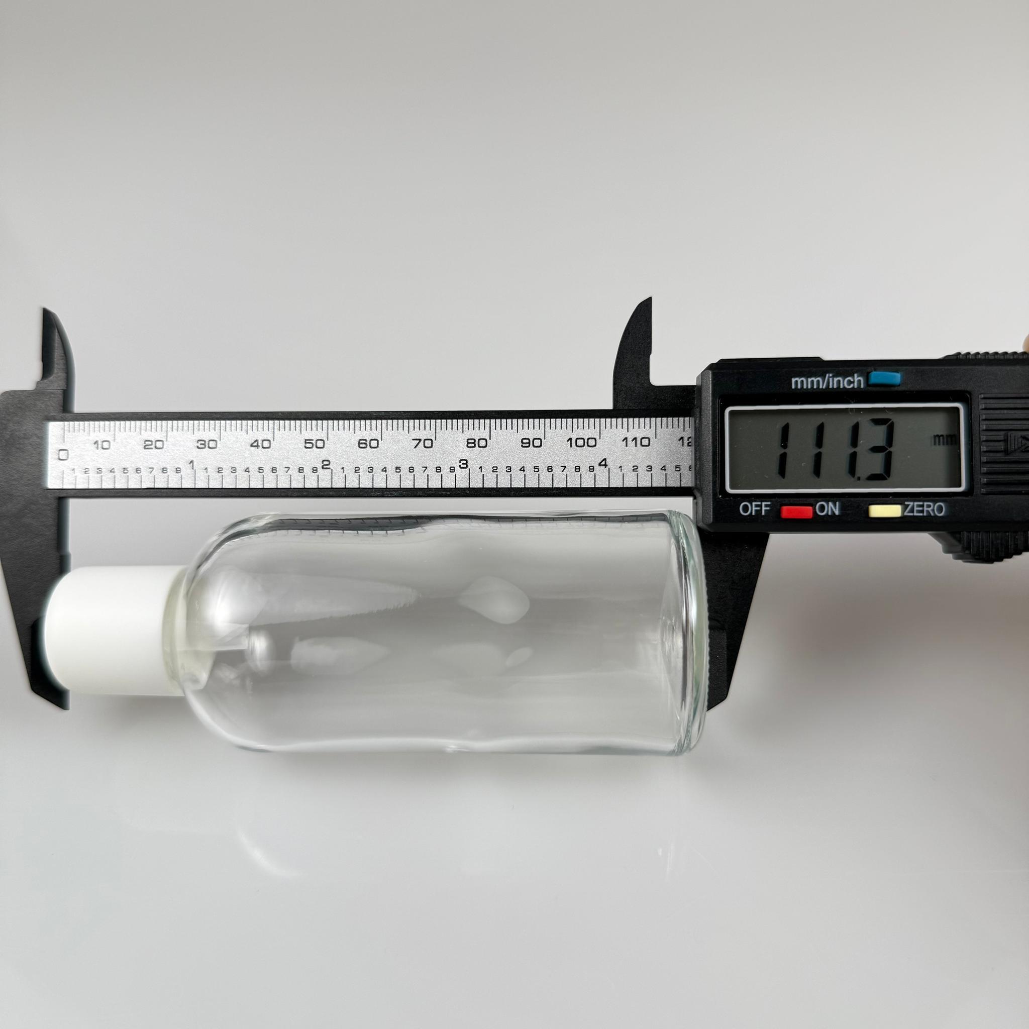 100 CC ŞEFFAF CAM ŞİŞE + İÇTEN DAMLALIKLI ÇOCUK KİLİTLİ BEYAZ KAPAK - SAYDAM 100 ML KİLİT KAPAKLI DAMLATMALI ŞİŞE