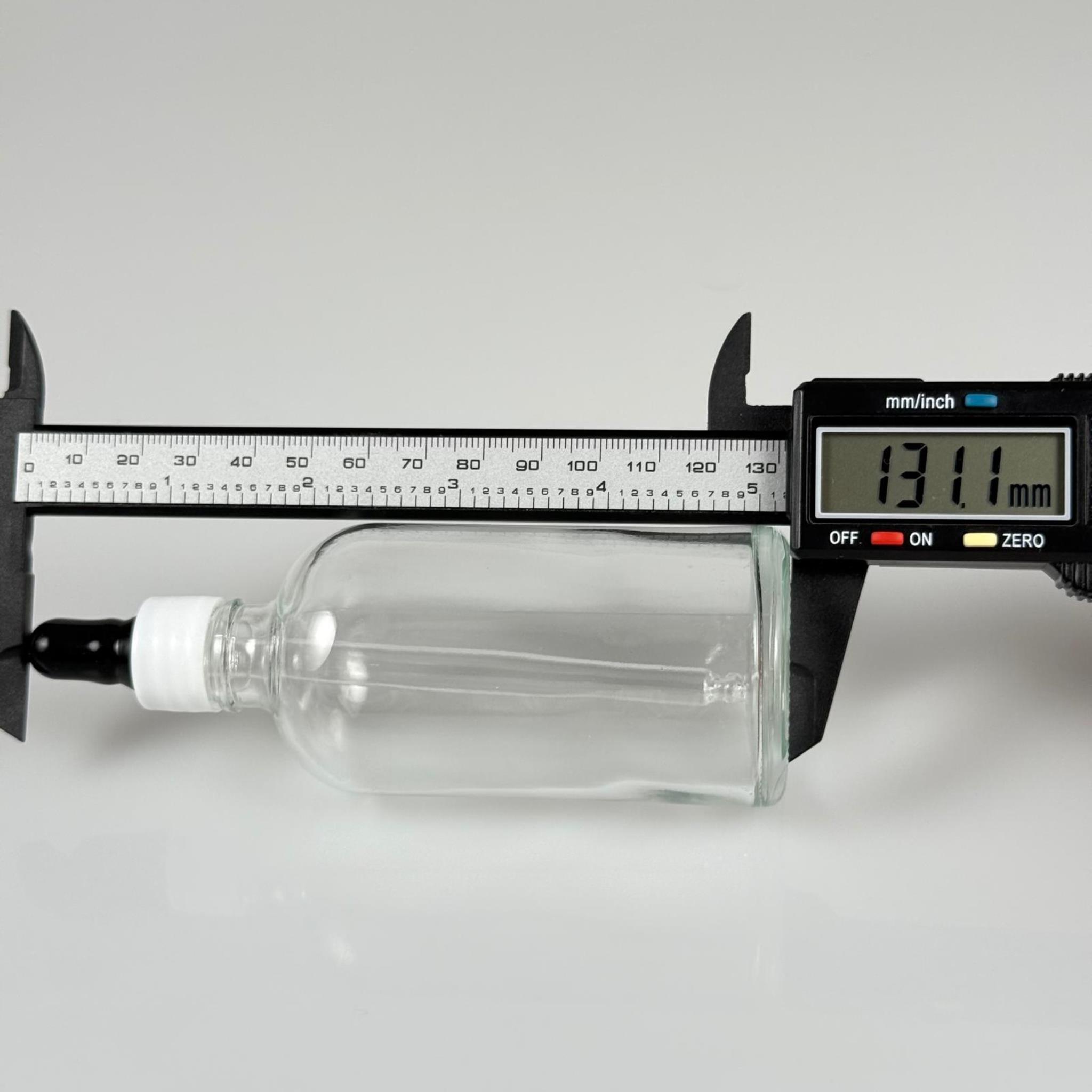 100 CC ŞEFFAF CAM DAMLALIKLI ŞİŞE - SİYAH EMZİK + BEYAZ DÜZ KAPAK + CAM PİPET TAKIM - 100 ML DAMLALIKLI ŞİŞE SETİ